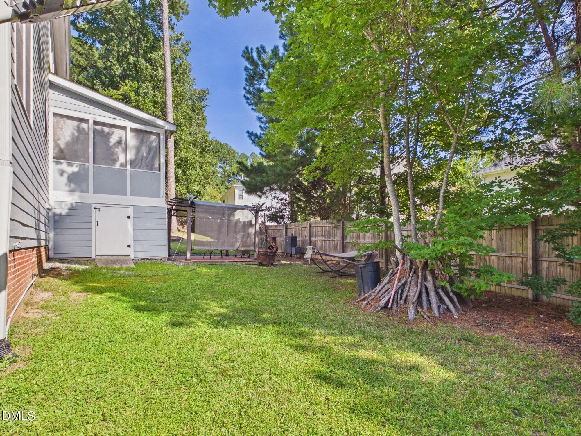 Back yard - 6 Upton Court, Durham, NC 27713, Durham