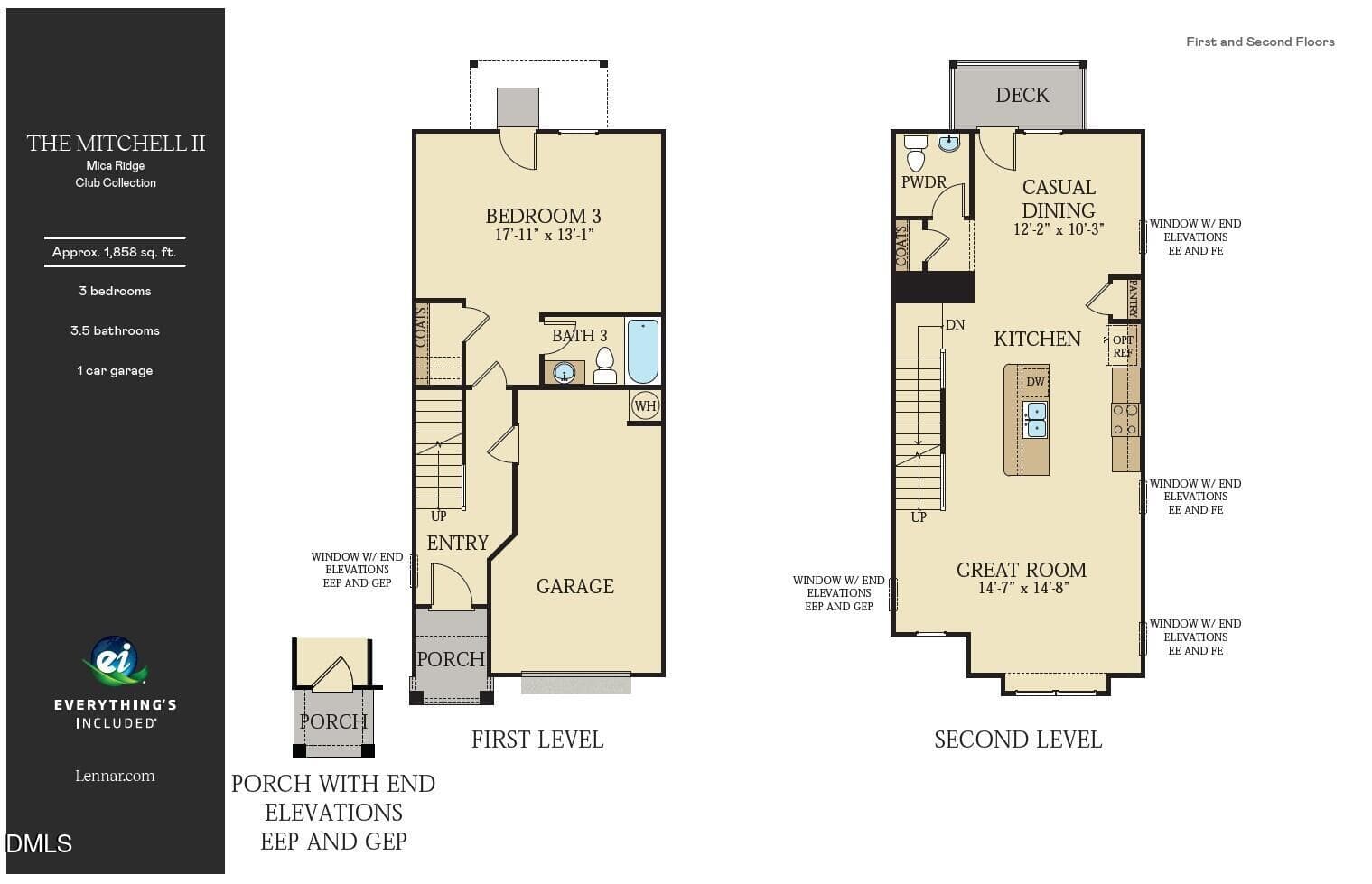 Mitchell First.Second - 2156 Mica Ridge Lane, Durham, NC 27703, Durham