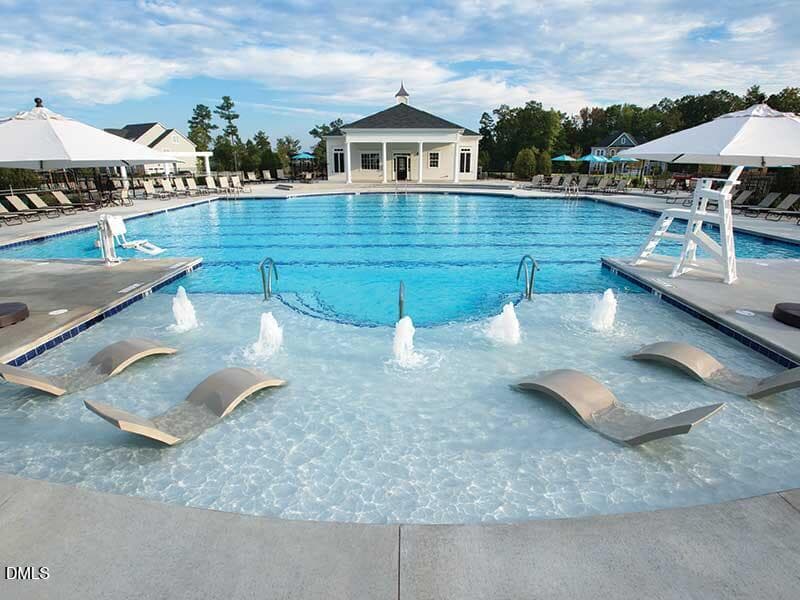 12 Oaks Pool - 113 Golf Vista Trail, Holly Springs, NC 27540, Holly Springs