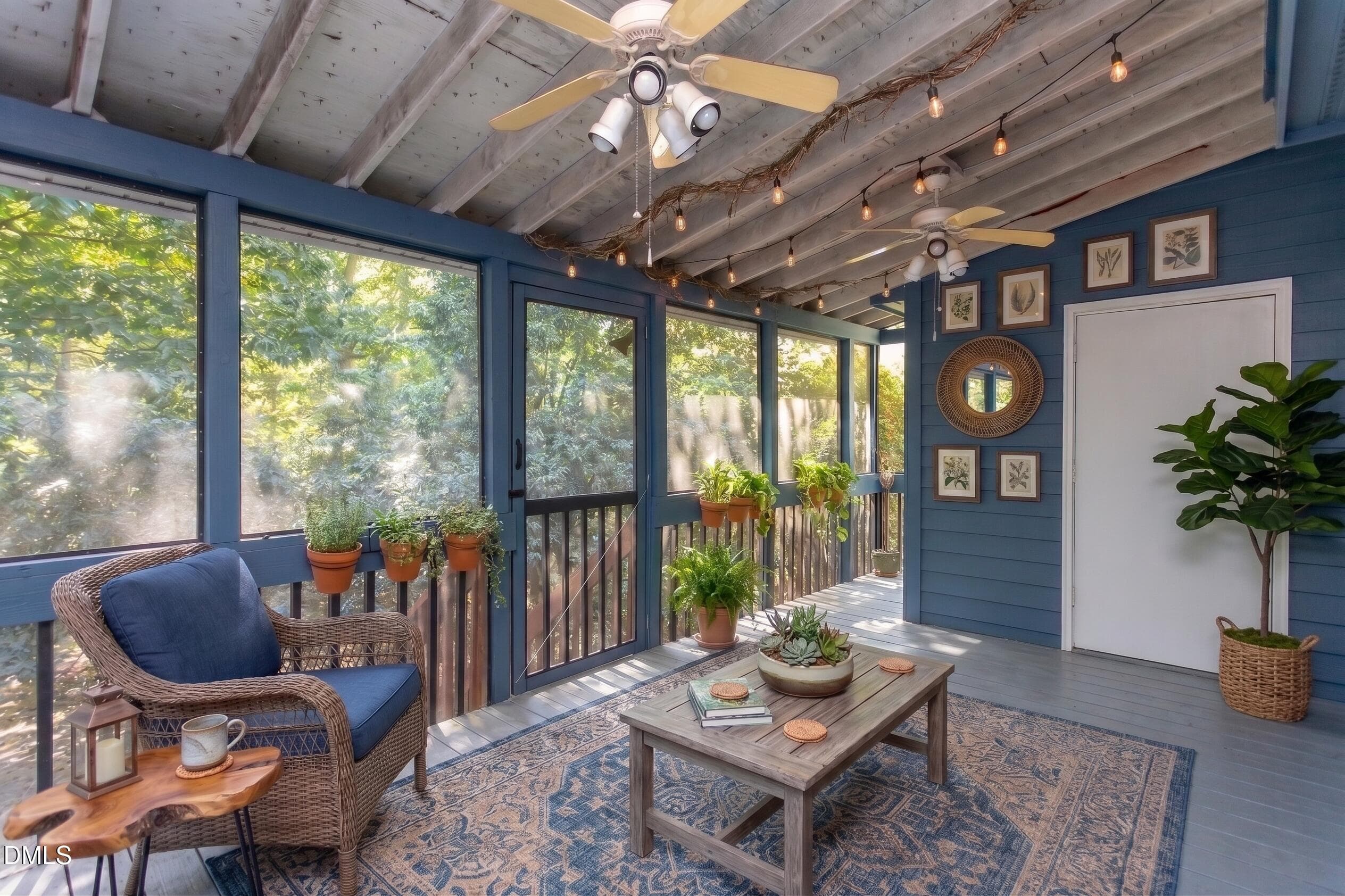 Porch Virtually Staged - 3602 Top Of The Pines Court, Raleigh, NC 27604, Raleigh