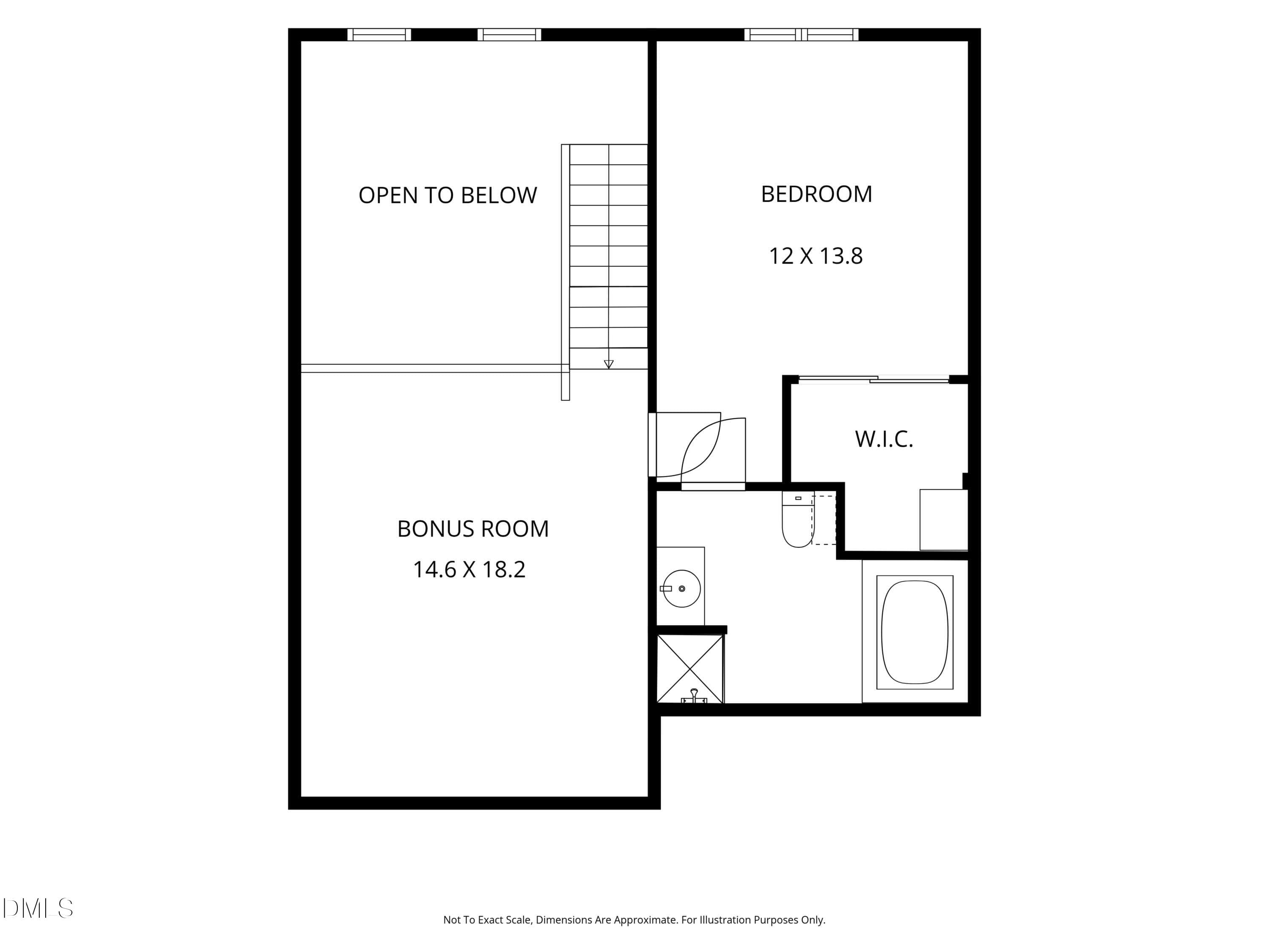 Second Floor - 3602 Top Of The Pines Court, Raleigh, NC 27604, Raleigh