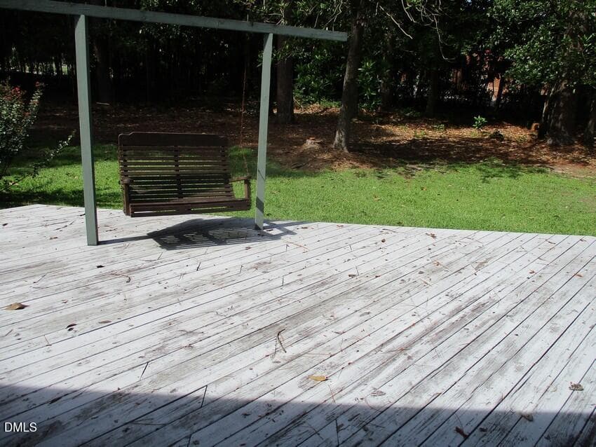 Back yard - 505 N East Street, Roseboro, NC 28382, Roseboro