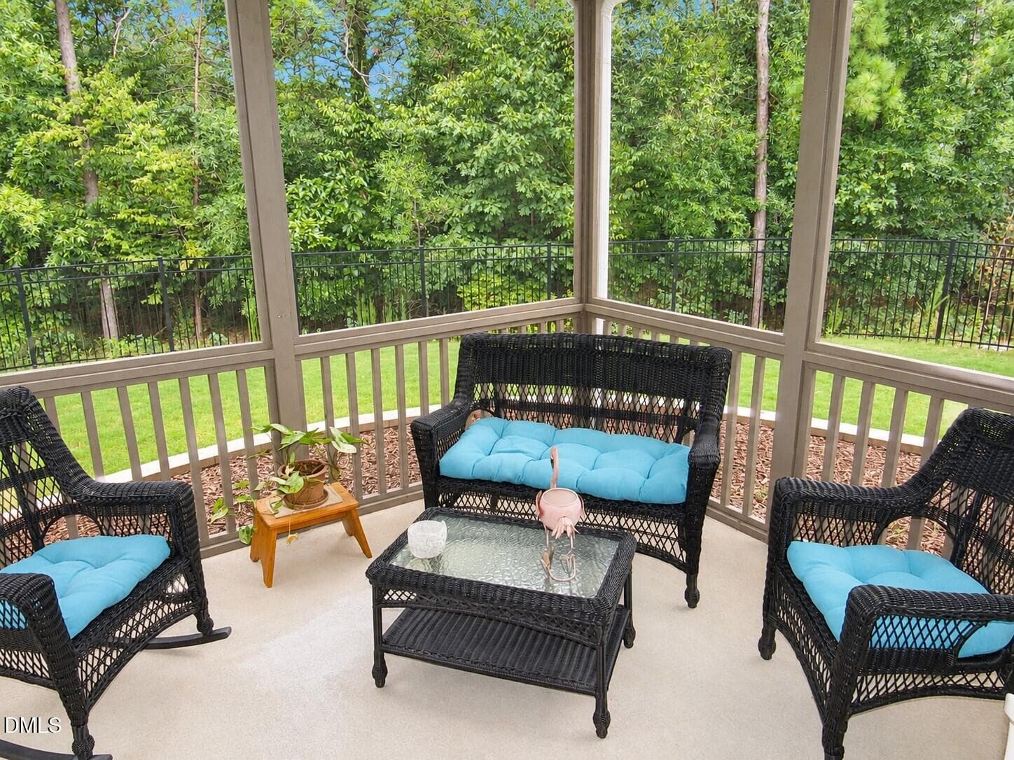 Screen porch - 124 Putters Court, Durham, NC 27703, Durham