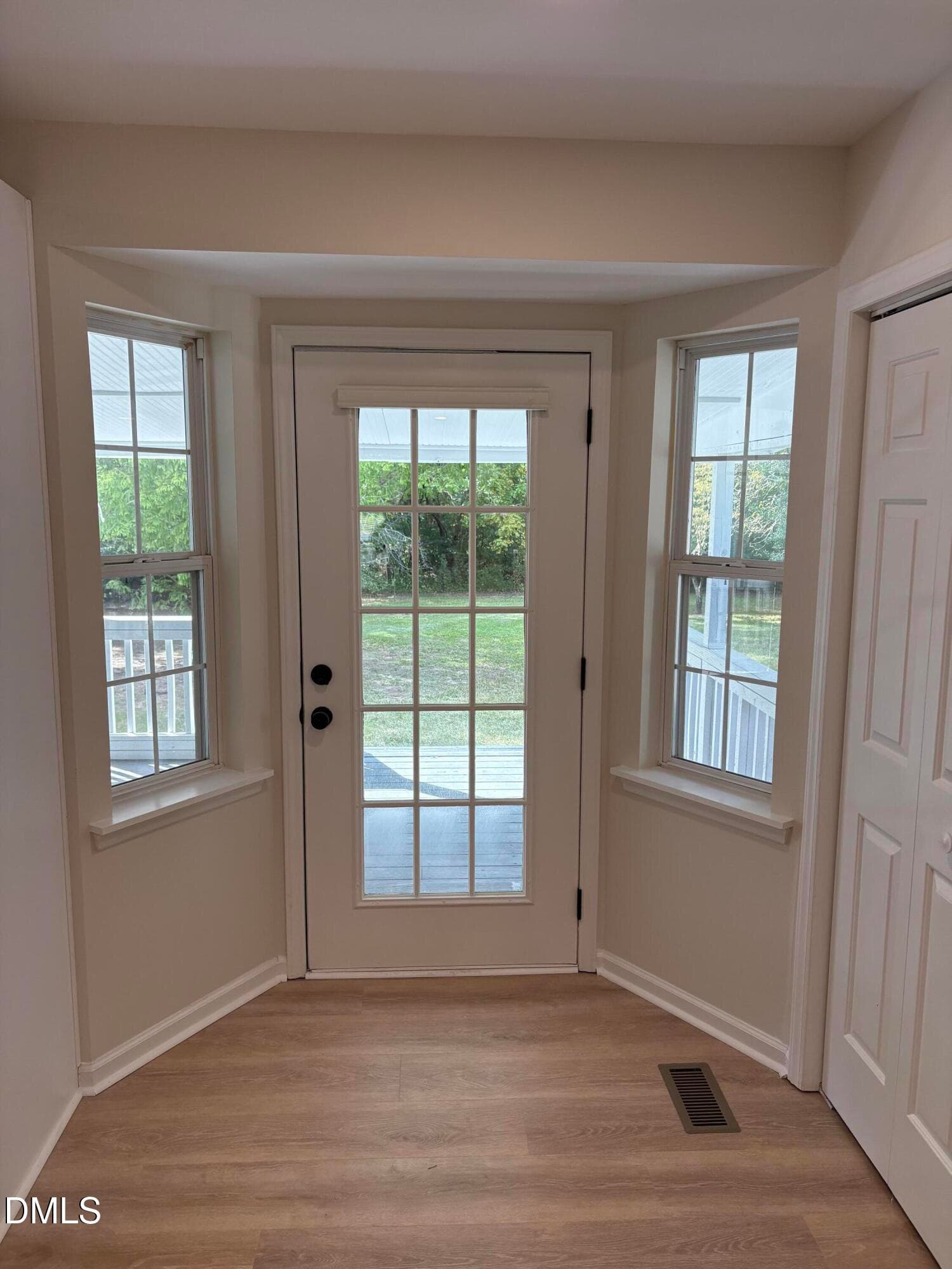 Rear door to covered porch - 170 Scotts Creek Run, Angier, NC 27501, Angier