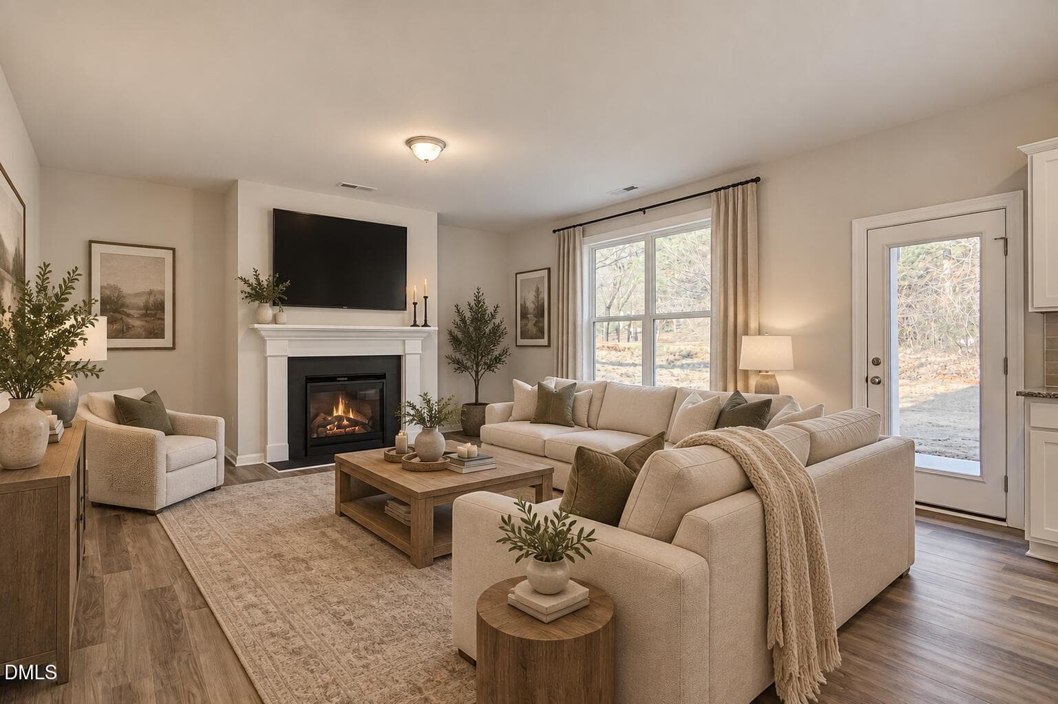 Living - 61 Ember Street, Zebulon, NC 27597