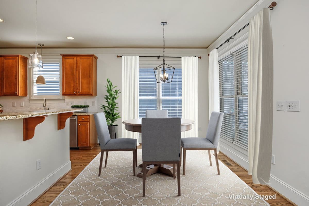 10CasualDiningStagedWithLabel.jpg - 440 Edgepine Drive, Holly Springs, NC 27540