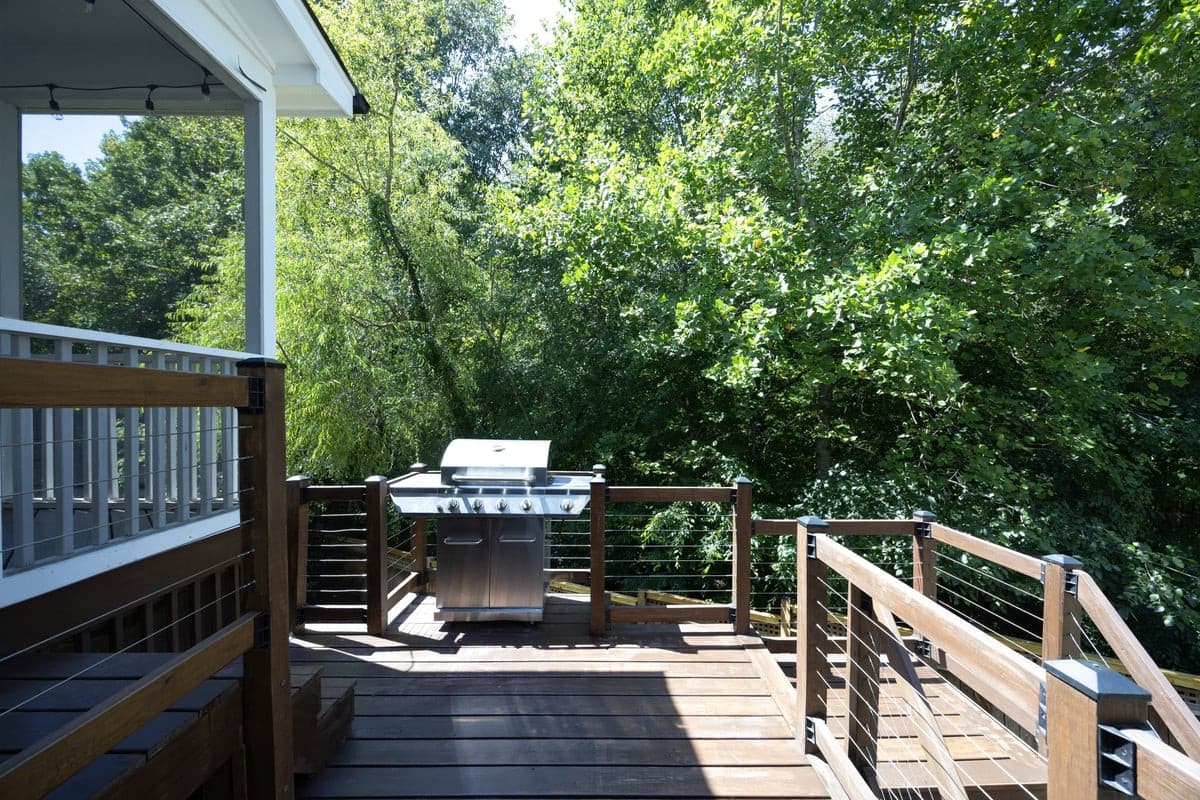 30GrillDeck.jpg - 440 Edgepine Drive, Holly Springs, NC 27540, Holly Springs
