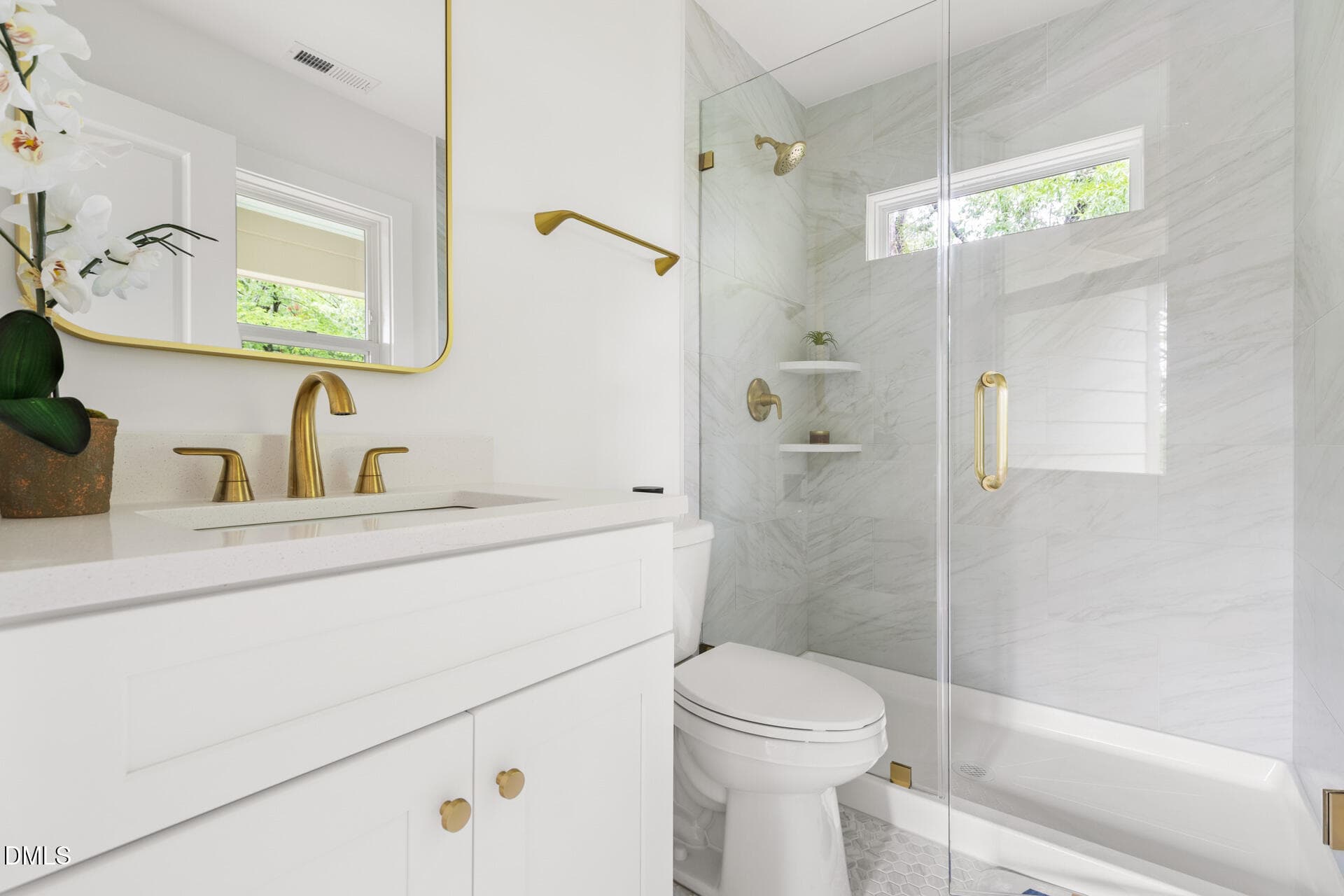 primary suite bathroom - 407b Edward Street, Durham, NC 27701