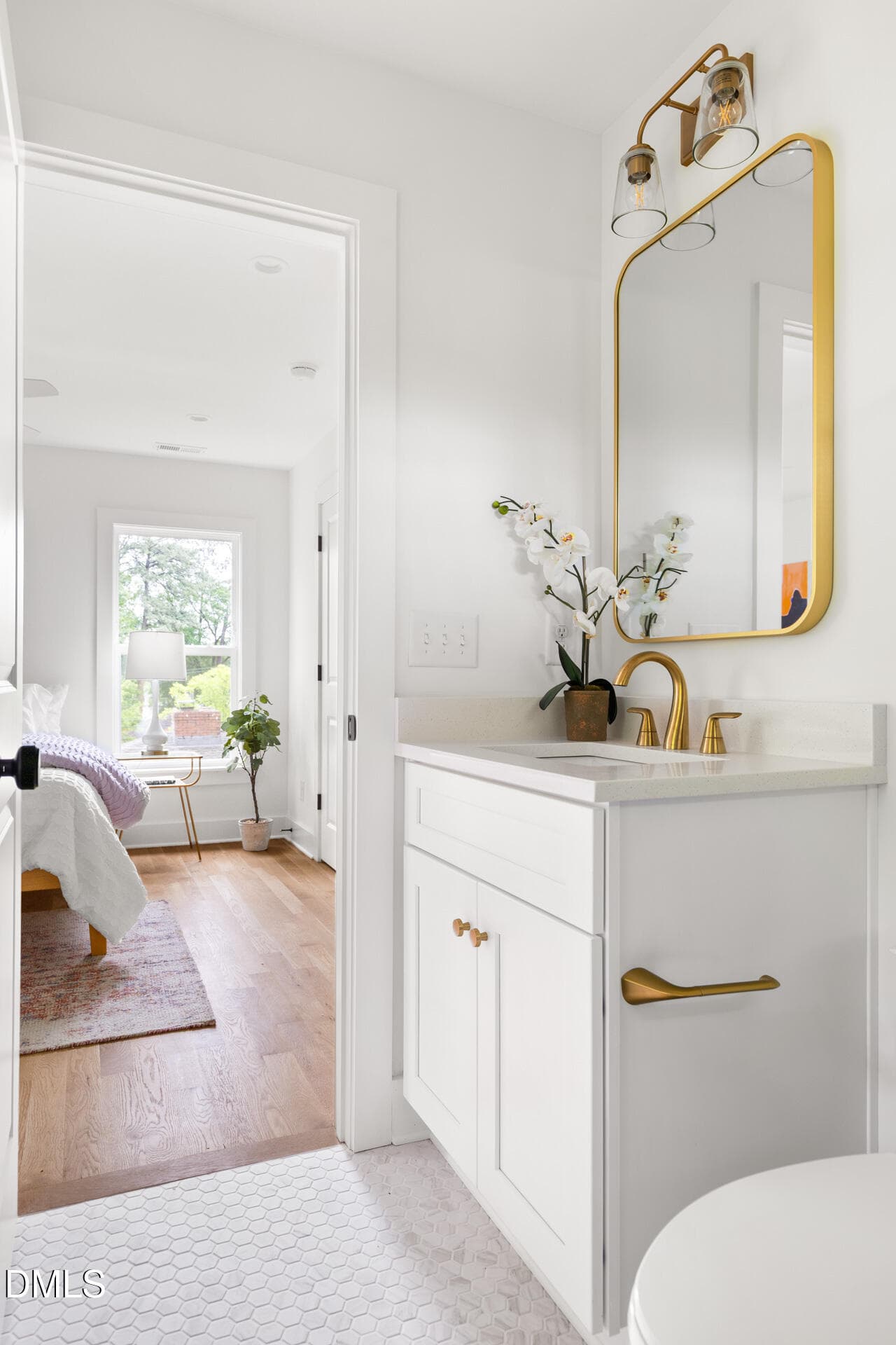 primary suite bathroom - 407b Edward Street, Durham, NC 27701