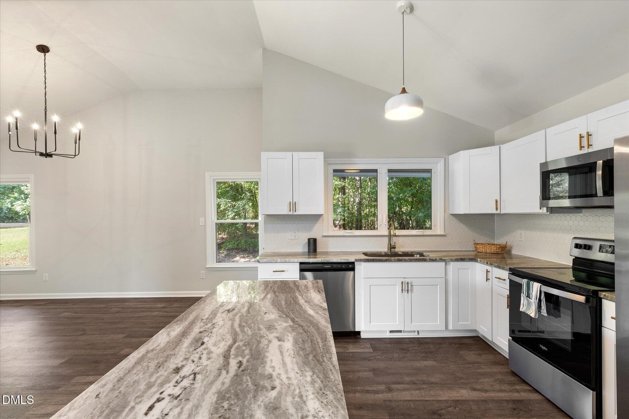 Open Kitchen to Dining Room - 460 Dickens Drive, Raleigh, NC 27610, Raleigh