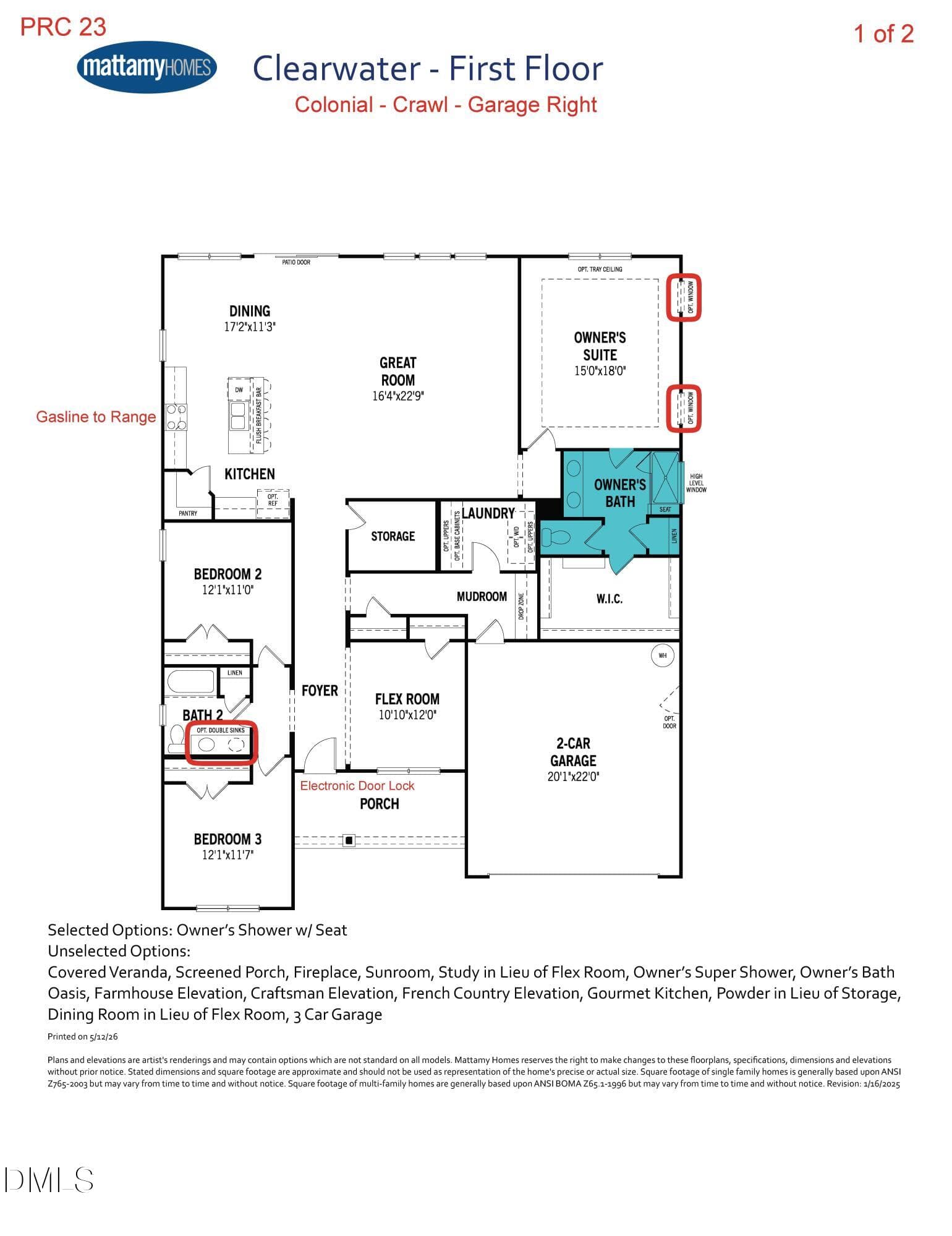 PRC 23 Clearwater CL Spec Rendering_Page - 30 Mulligan Avenue, Benson, NC 27504, Benson