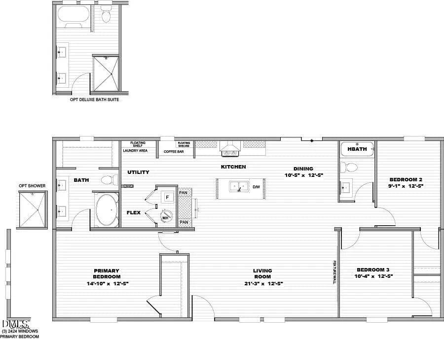 Rio Floorplan - 79 Maple Street, Coats, NC 27521