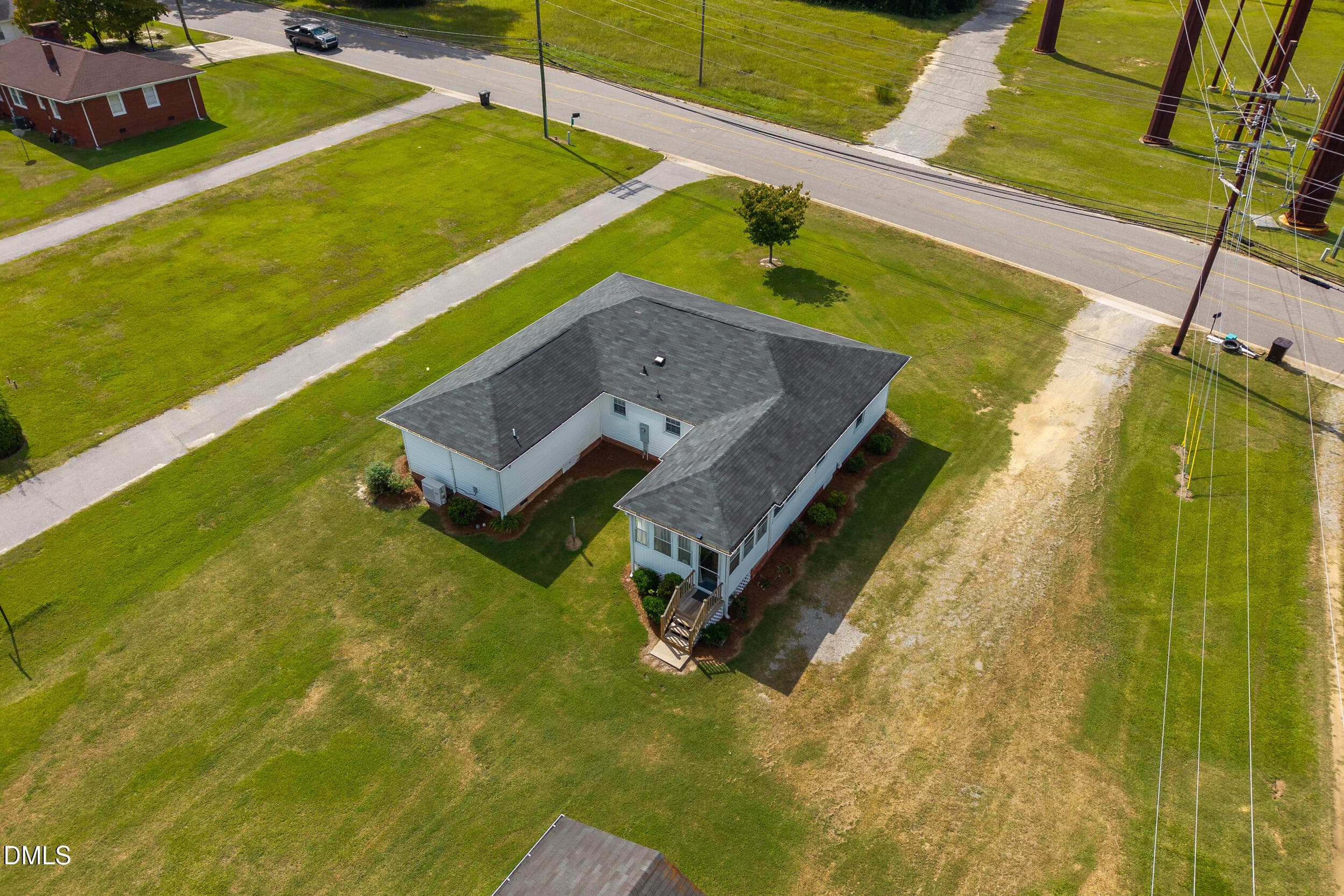 Aerial View - 1035 W Saint James Street, Tarboro, NC 27886, Tarboro