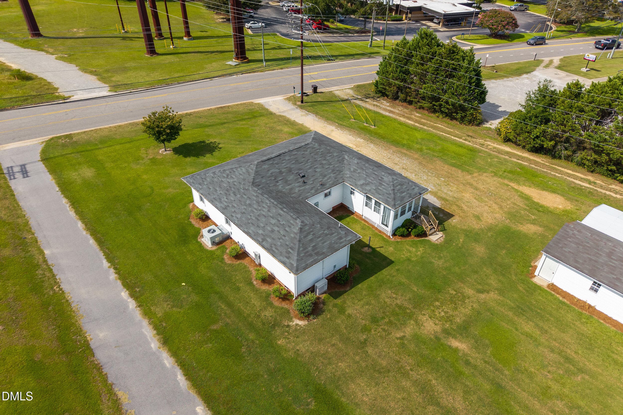 Aerial View - 1035 W Saint James Street, Tarboro, NC 27886, Tarboro