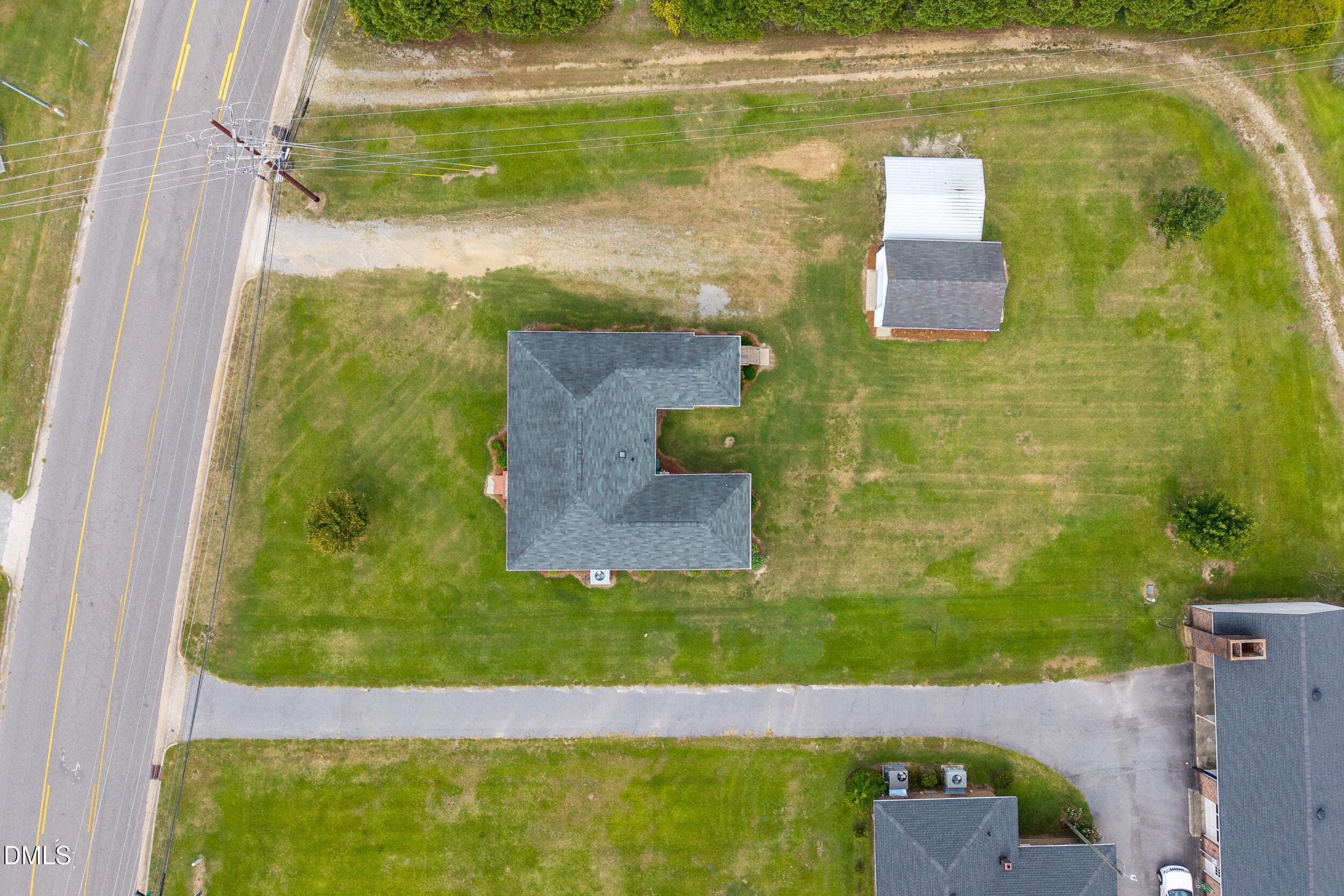 Aerial View - 1035 W Saint James Street, Tarboro, NC 27886, Tarboro