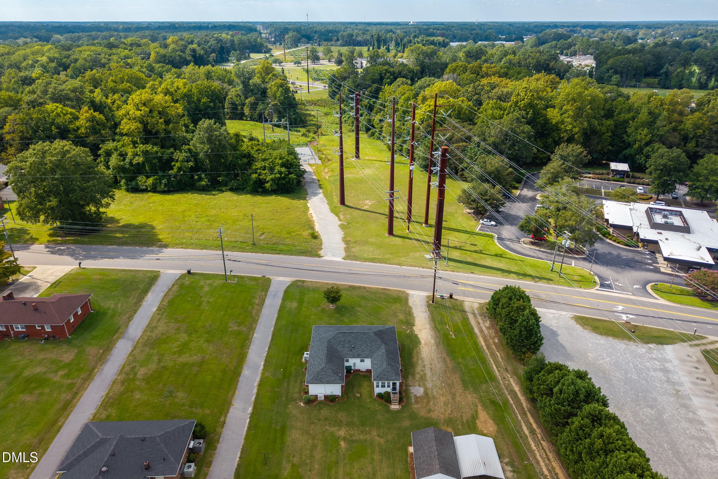Aerial View - 1035 W Saint James Street, Tarboro, NC 27886, Tarboro