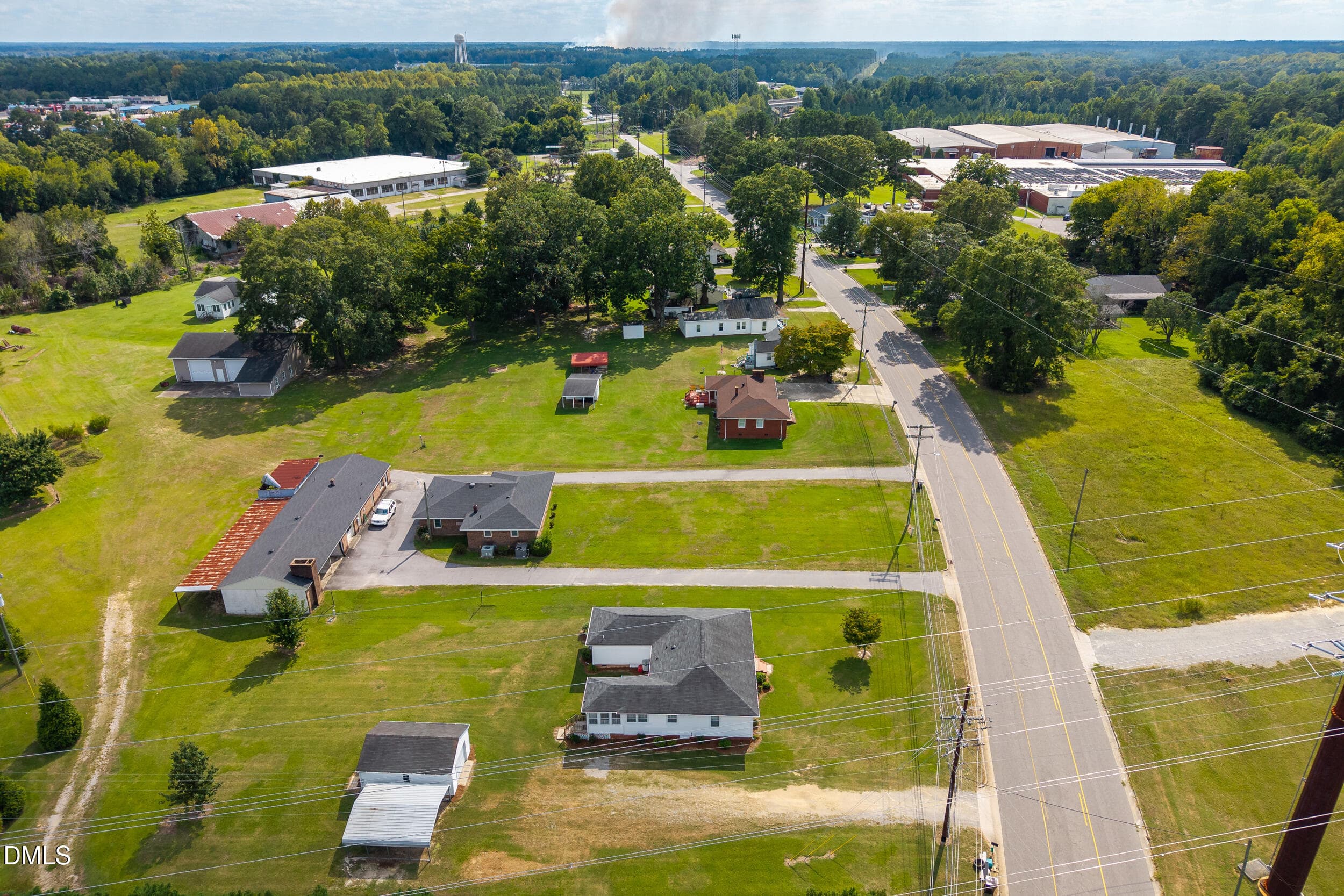 Aerial View - 1035 W Saint James Street, Tarboro, NC 27886, Tarboro