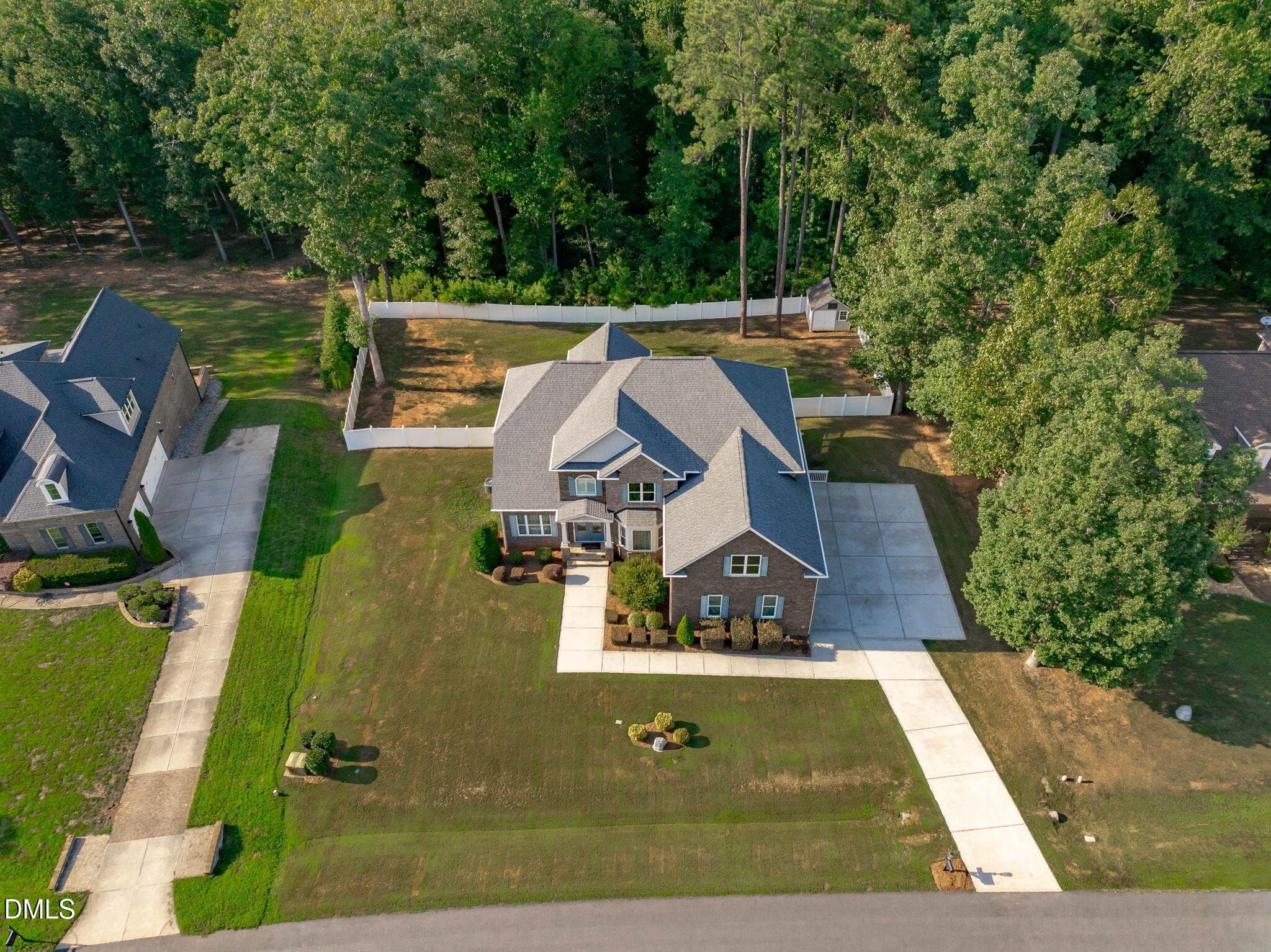 Aerial Front - 3504 Castelaine Circle, Apex, NC 27539, Apex