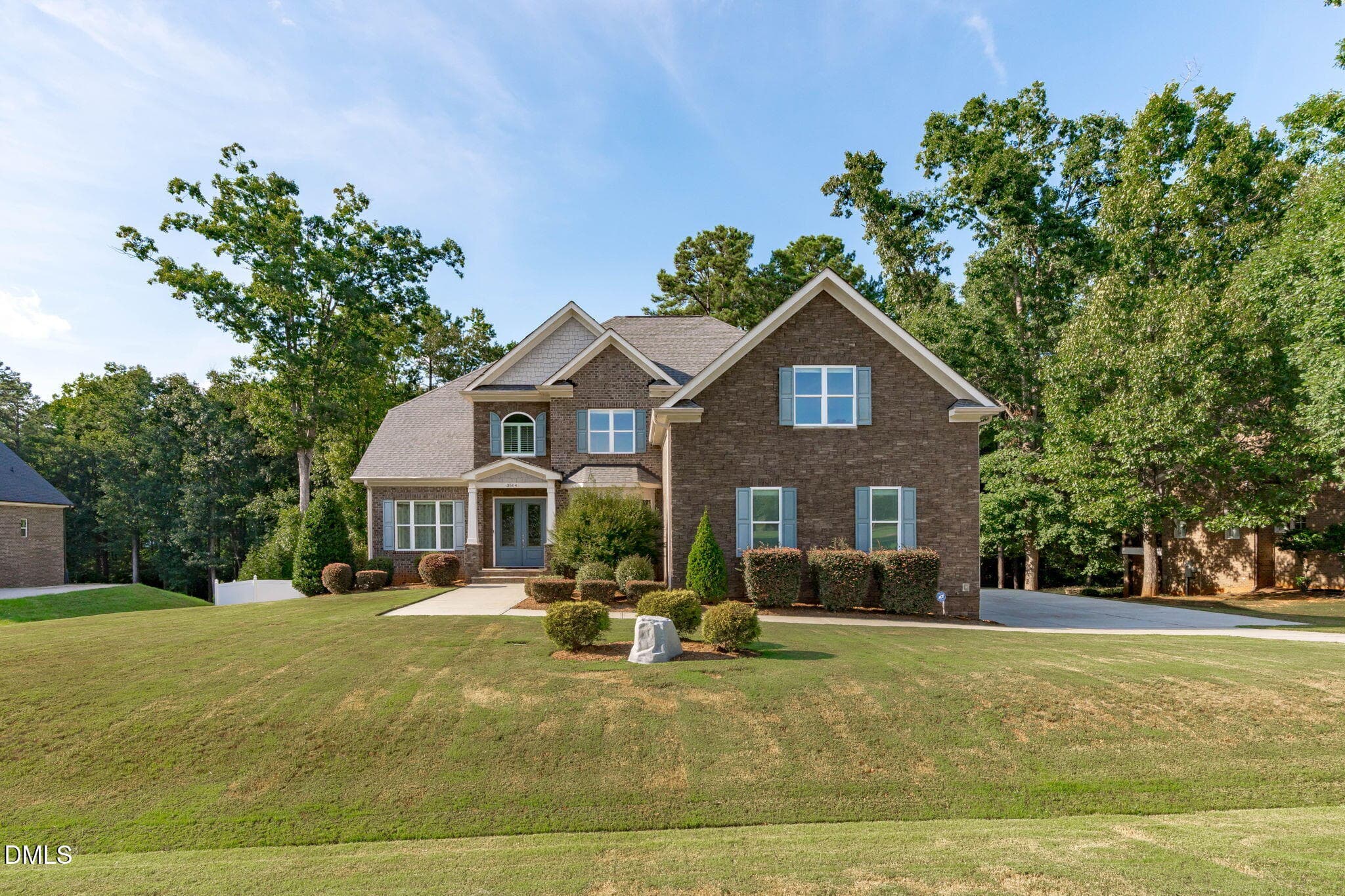 Front Wide Angle - 3504 Castelaine Circle, Apex, NC 27539, Apex