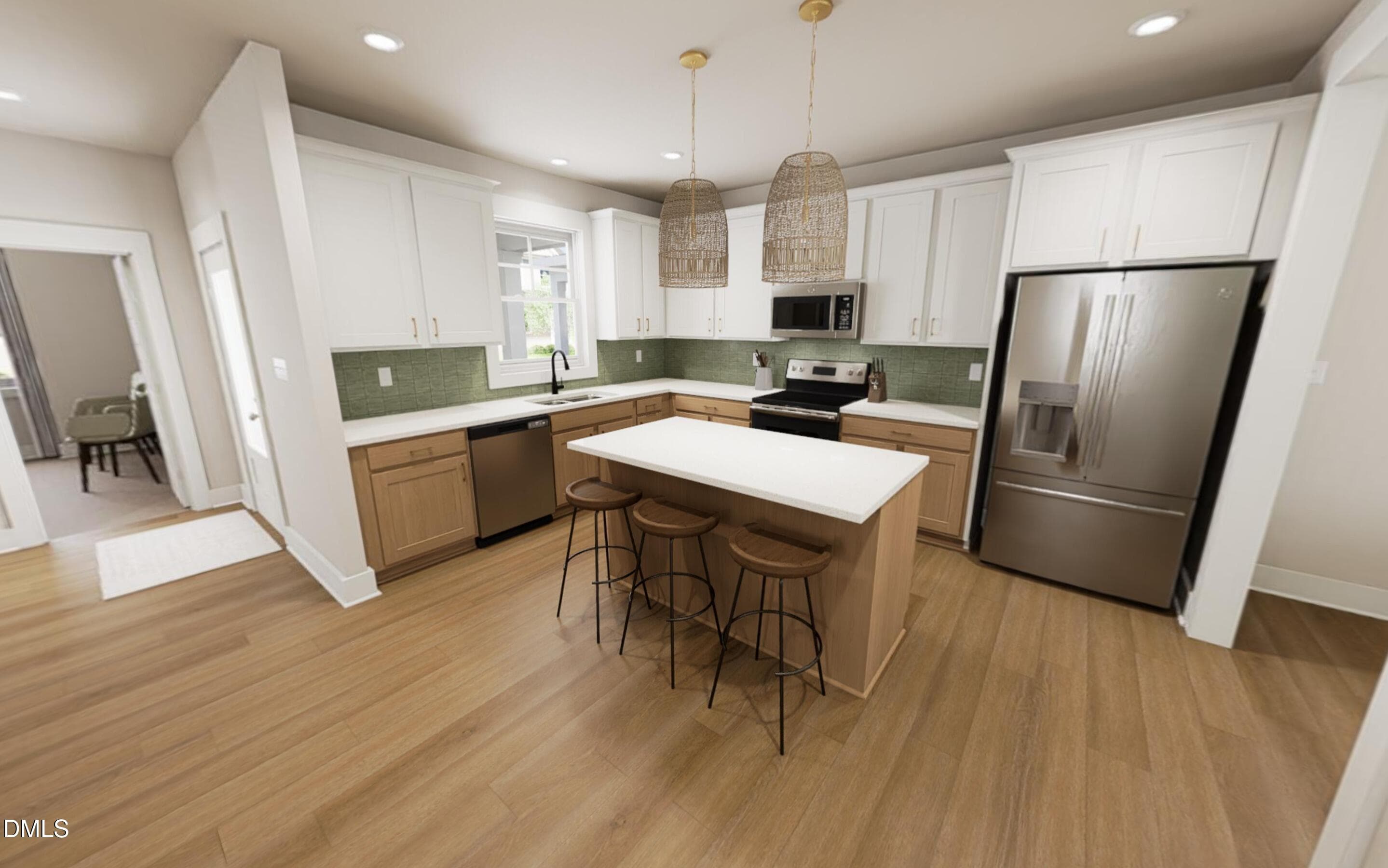 Kitchen - Bougie Boho Interior - 1144 Lakehouse Lane, Wendell, NC 27591, Wendell