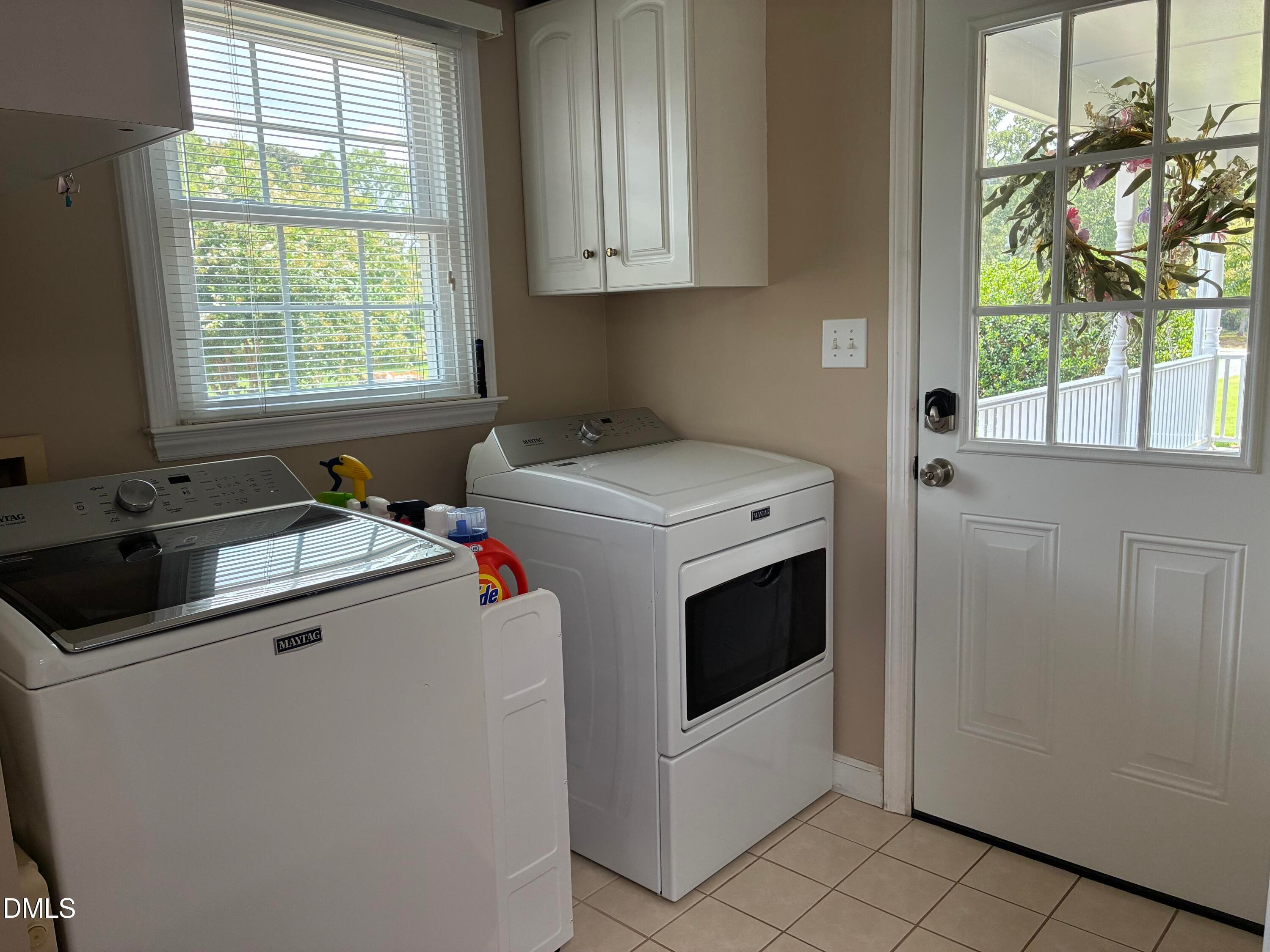 Tiled Laundry Area - 6967 Garrett Store Road, Liberty, NC 27298