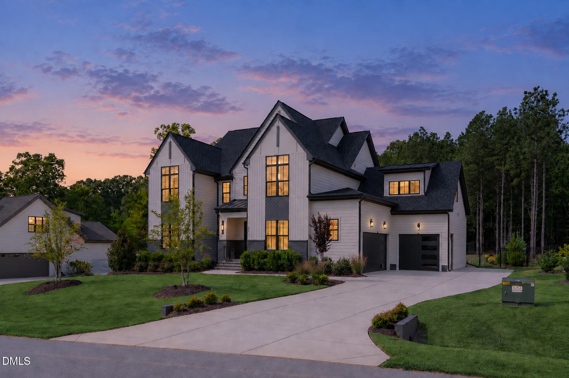 Twlight_LightPoleremoved! - 65 Cherry Bark Drive, Youngsville, NC 27596