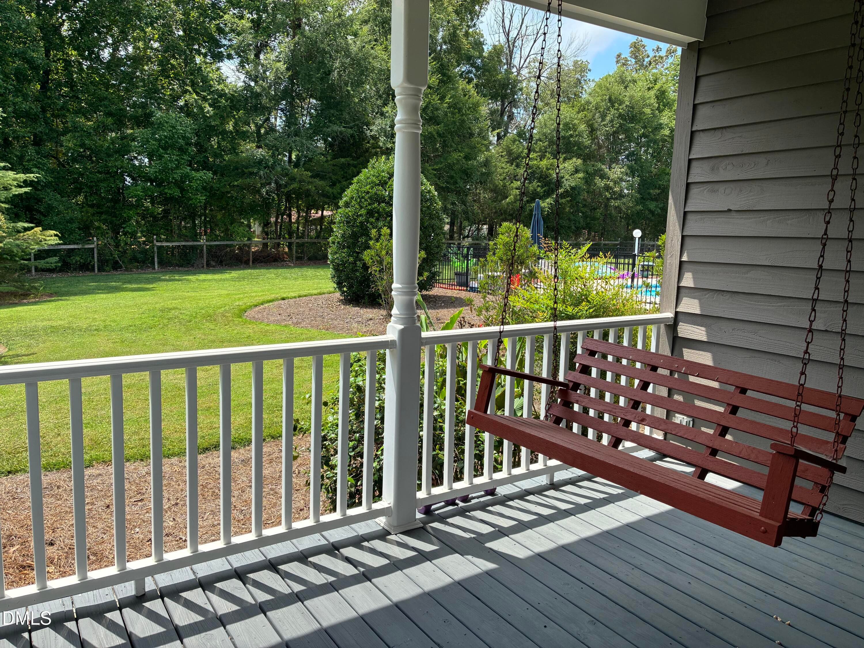 Porch Swing - 6967 Garrett Store Road, Liberty, NC 27298