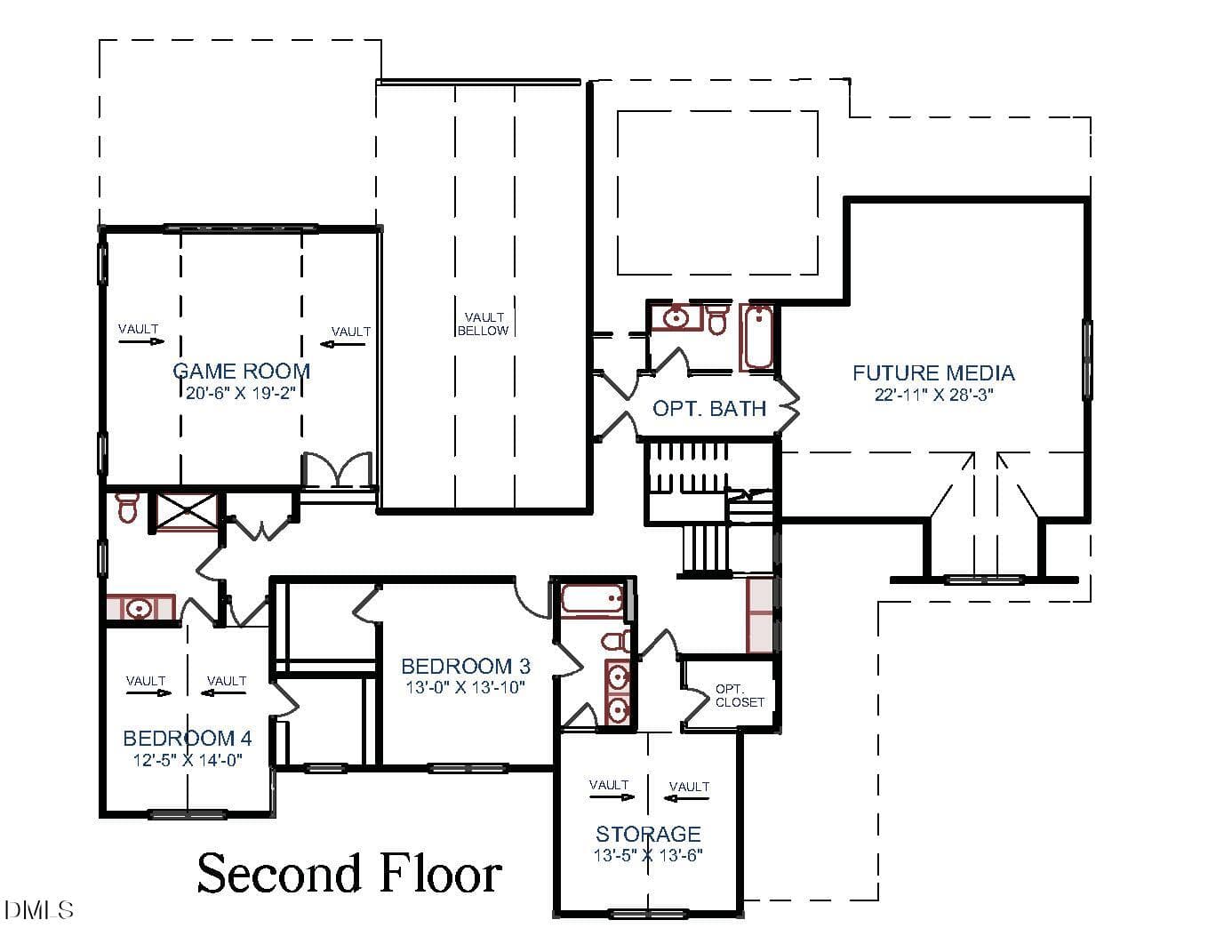 PLANS New Spec Golden Oak 2_Page_2 - 2308 Wonderland Drive, Wake Forest, NC 27587, Wake Forest