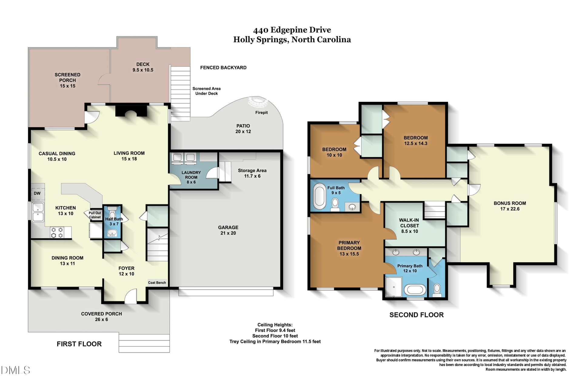 440Edgepine_floorplan - 440 Edgepine Drive, Holly Springs, NC 27540