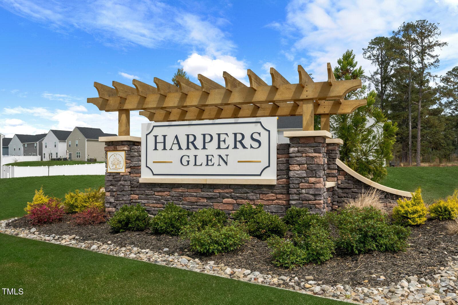 01 Harpers Glen Sign - 148 Traverse Mountain Drive, Wendell, NC 27591, Wendell