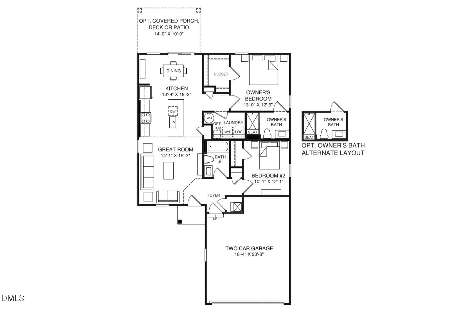 03 Aruba Bay Floorplan - 153 Arendell Court, Fuquay Varina, NC 27526