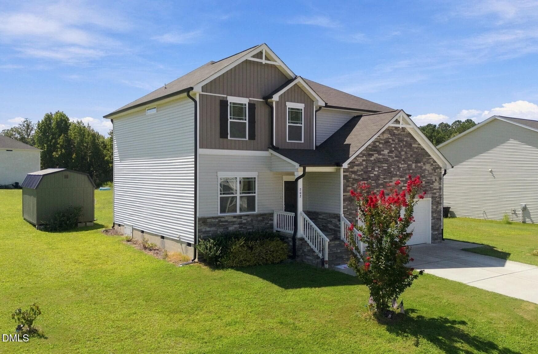 Front Exterior (2) - 202 Queenstown Drive, Kenly, NC 27542, Kenly