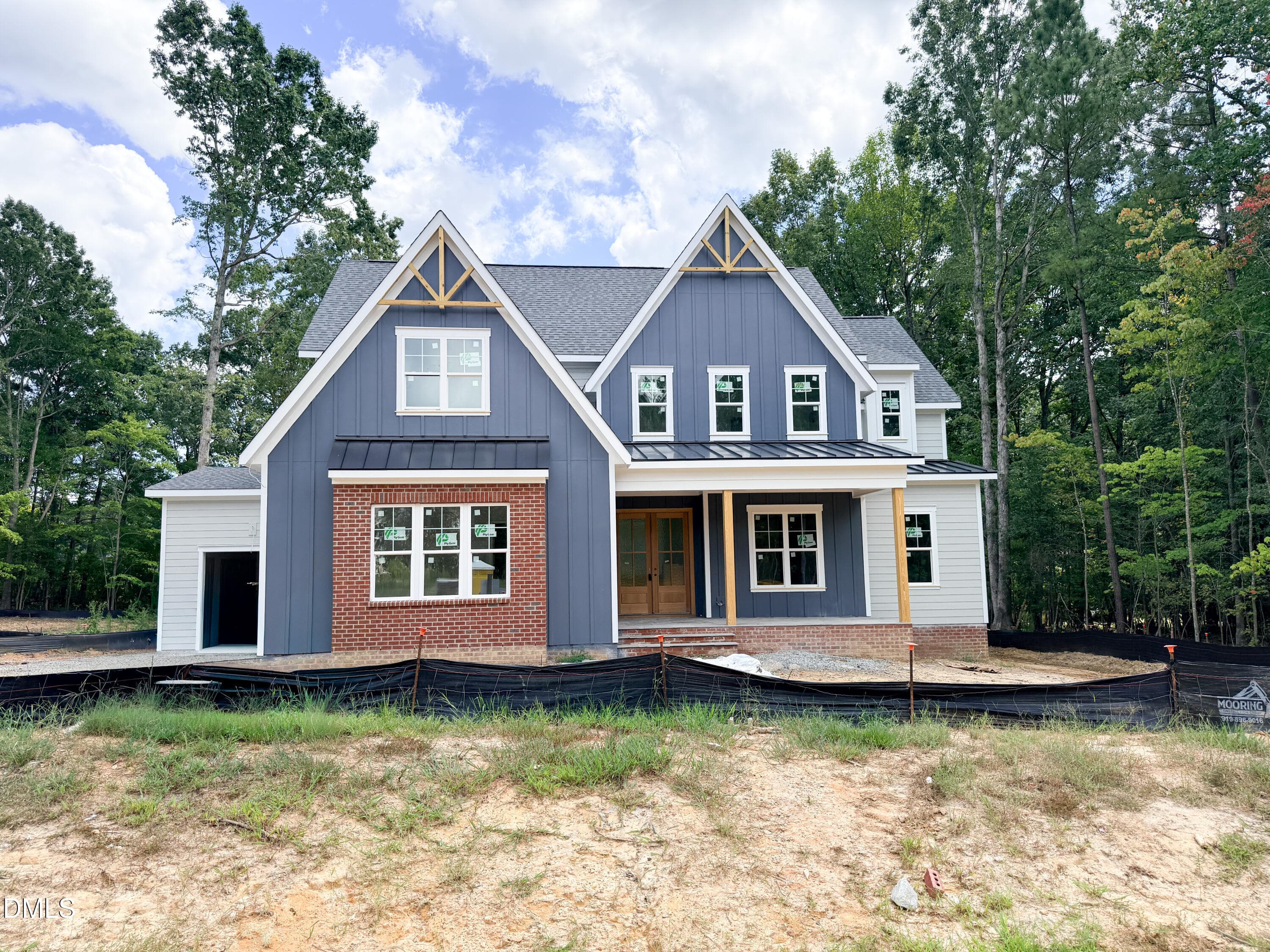2 - Exterior with Side Entry Garage-2 - 333 Black Caviar Way, Raleigh, NC 27603, Raleigh