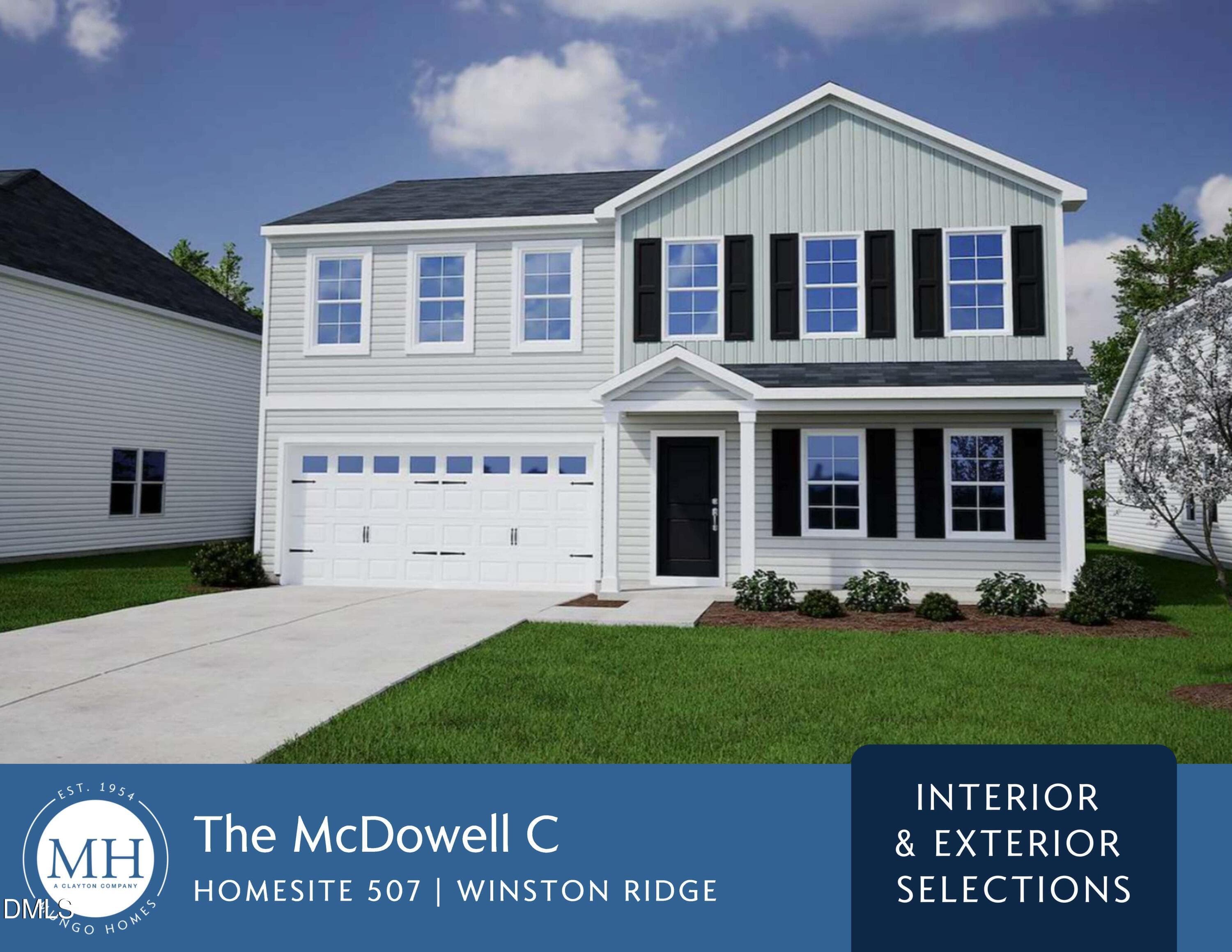 Design Board_Page_1 - 52 Mistflower Drive, Youngsville, NC 27596, Youngsville