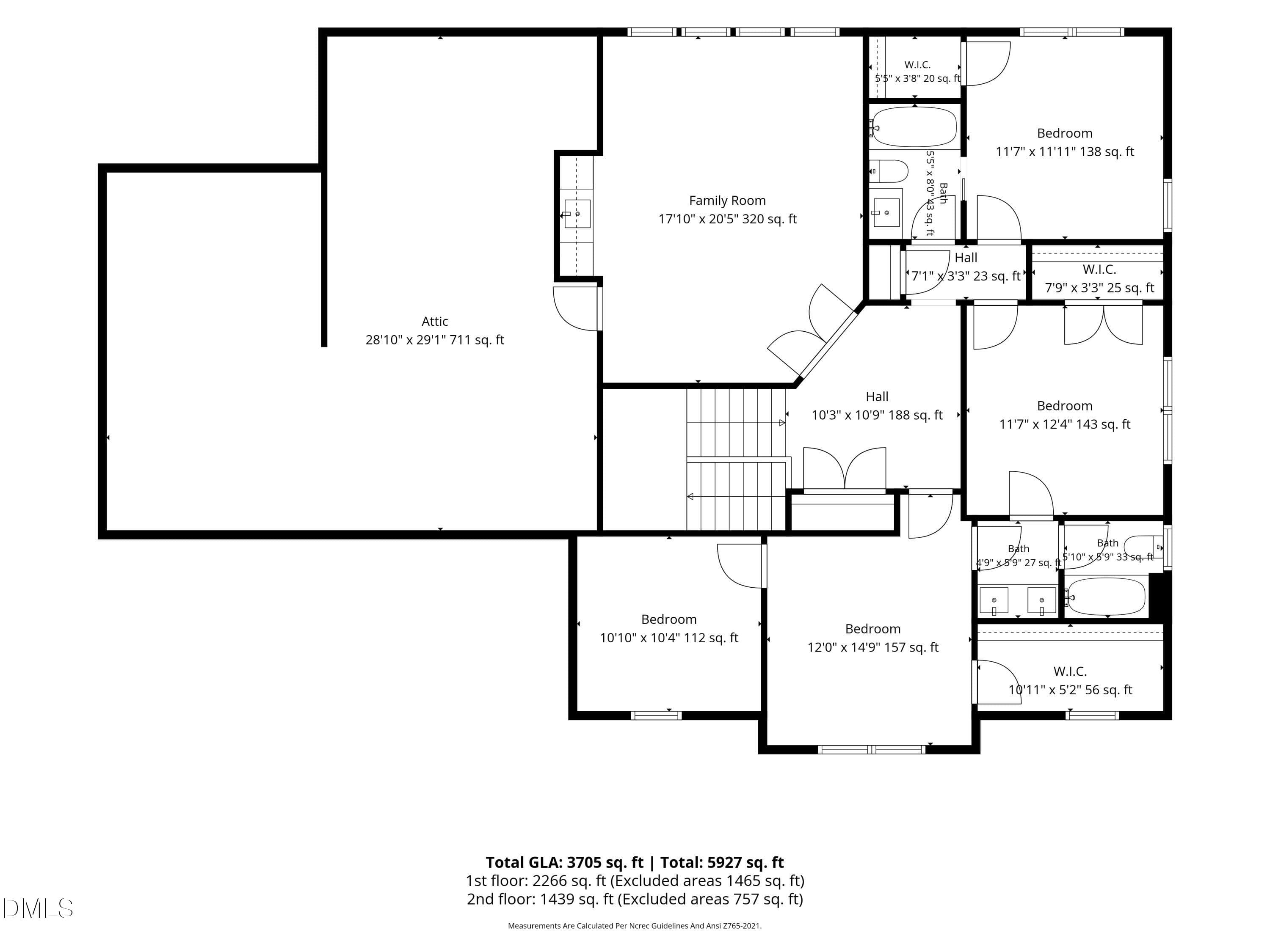 2nd_floor_912_harrison_ridge_road_wake_f - 912 Harrison Ridge Road, Wake Forest, NC 27587, Wake Forest