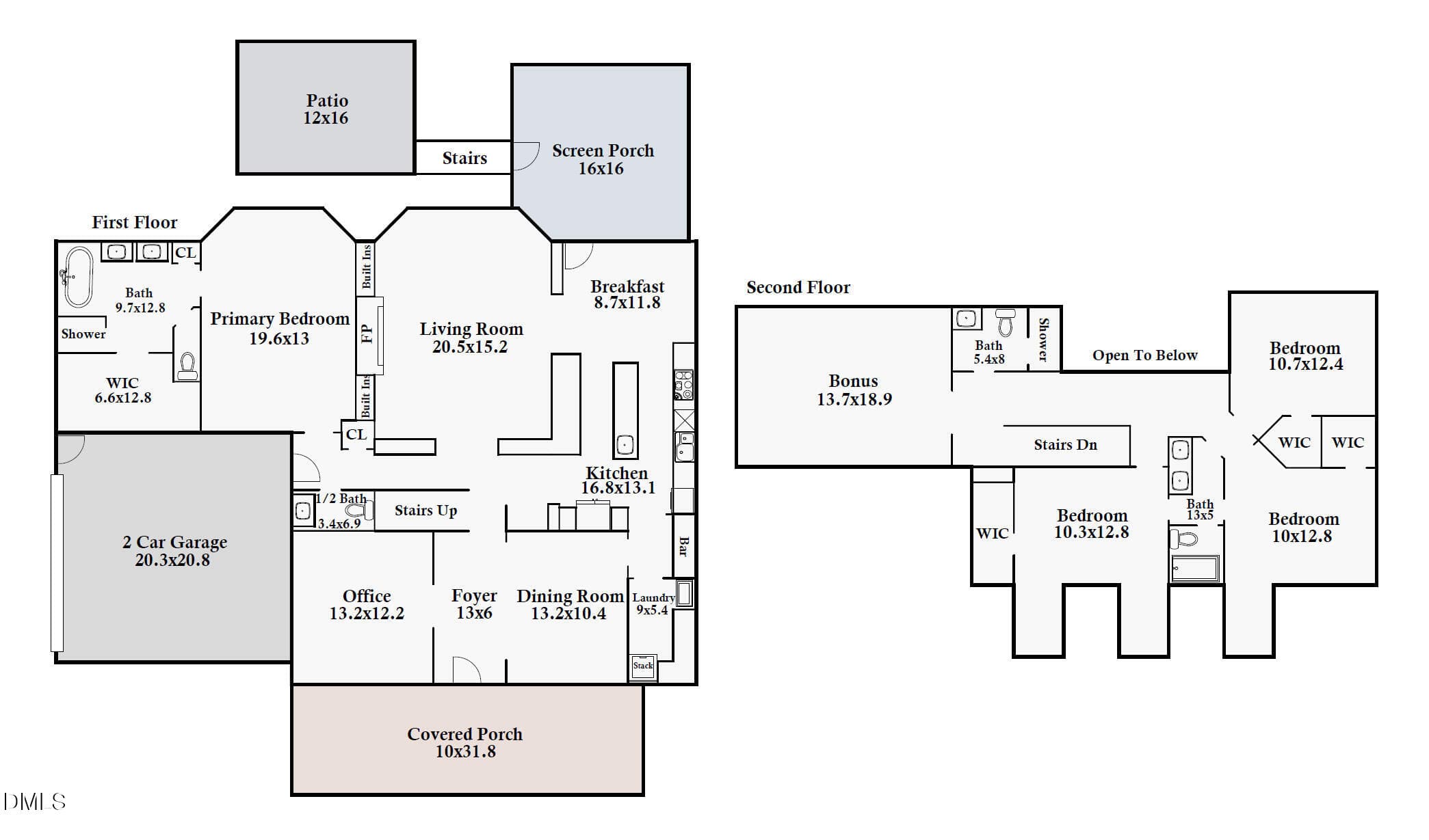 103 Commons Way Paid Floor Plan Image - 103 Commons Way Drive, Chapel Hill, NC 27516