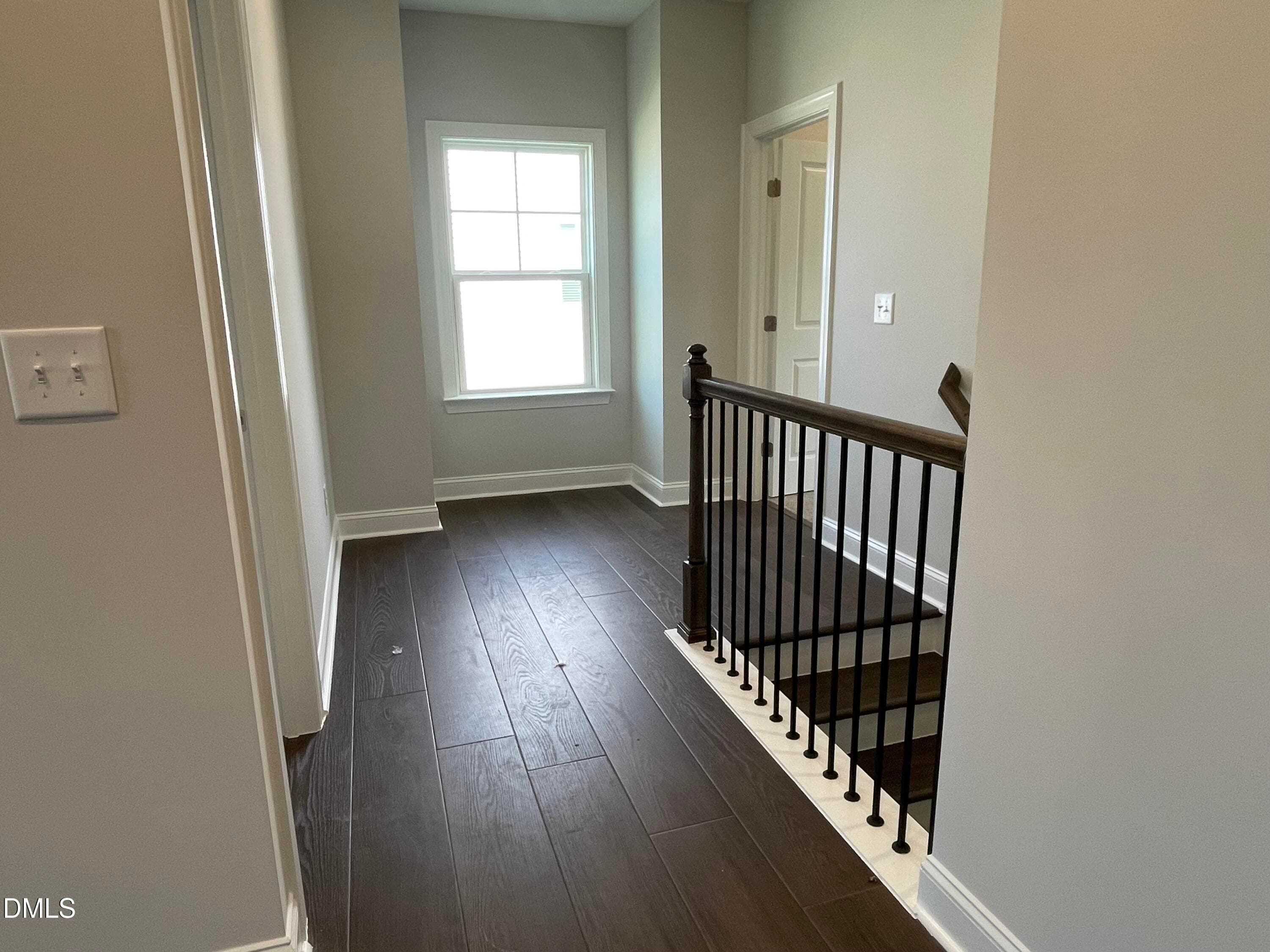 149 2nd floor open stair and plank floor - 1056 Constellation Circle, Durham, NC 27703, Durham