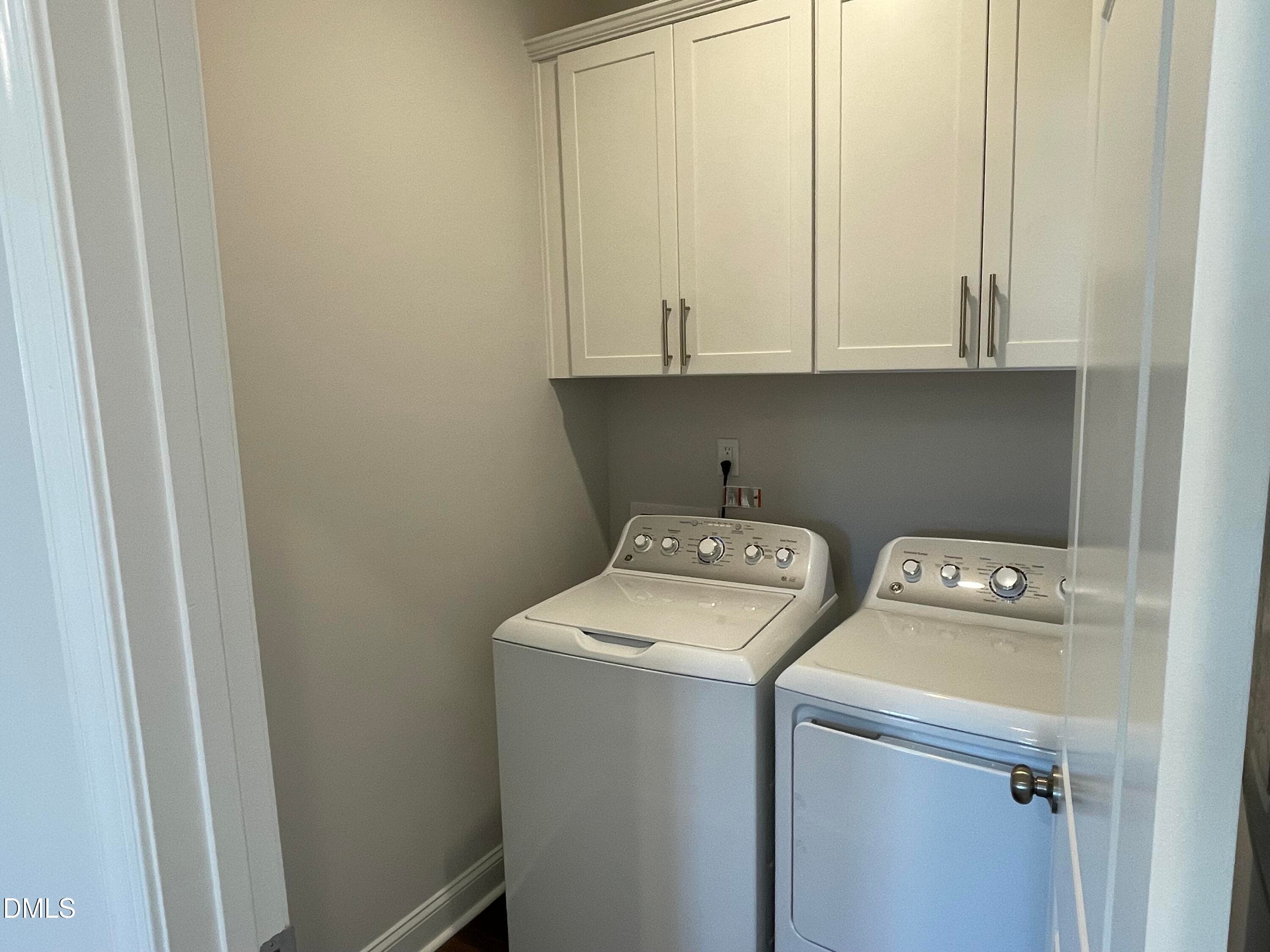 149 Laundry with upper cabinets - 1056 Constellation Circle, Durham, NC 27703, Durham