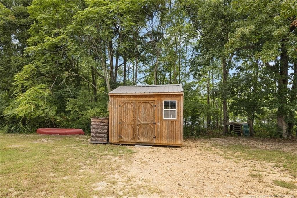 Storage shed - 491 Stage Road, Carthage, NC 28327