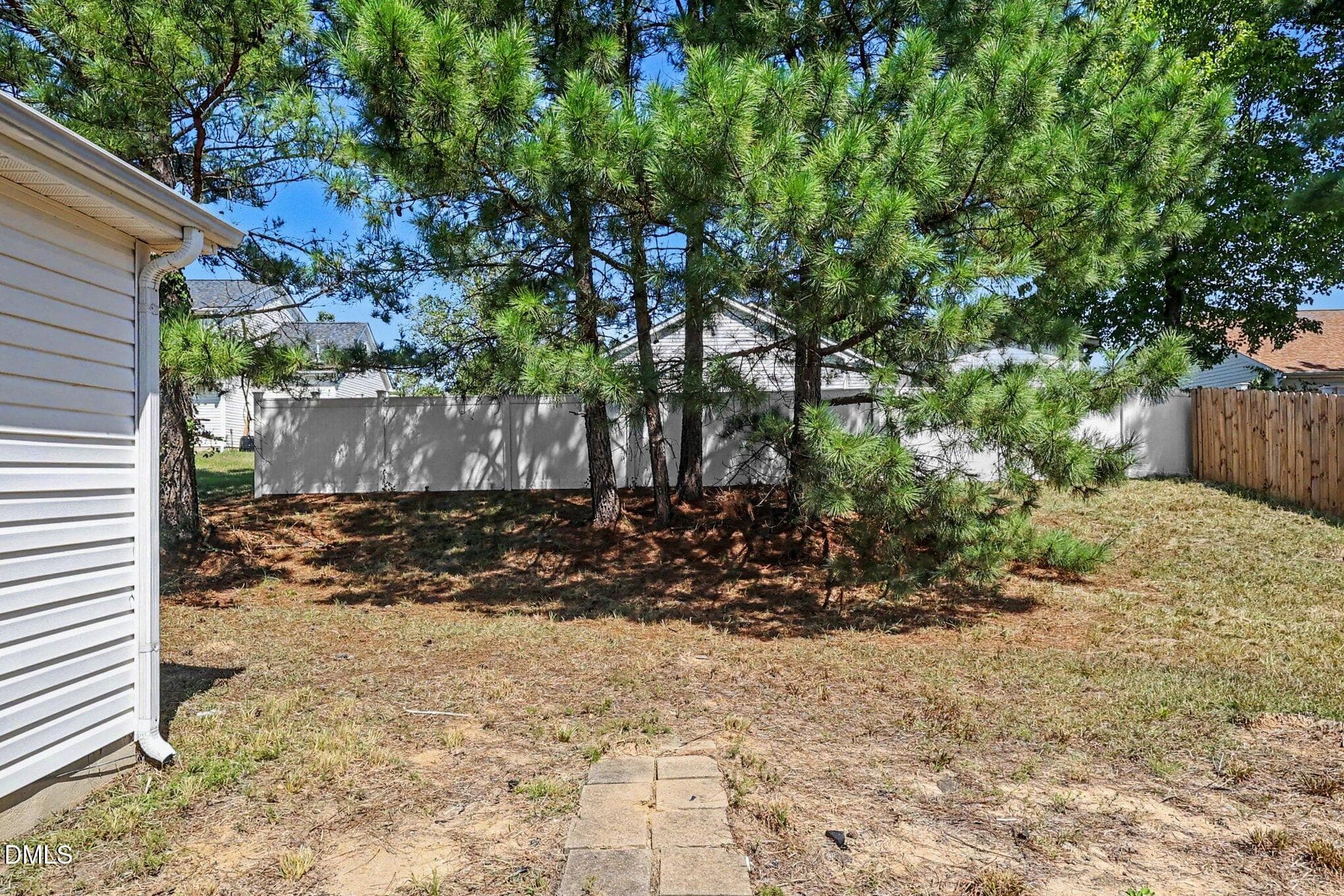 Yard - 311 Feldspar Way, Durham, NC 27703