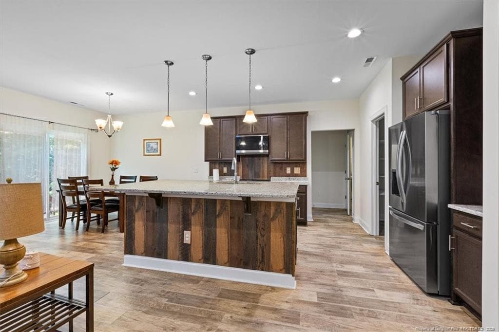 kitchen - 150 Horseshoe Hill Lane, Carthage, NC 28327