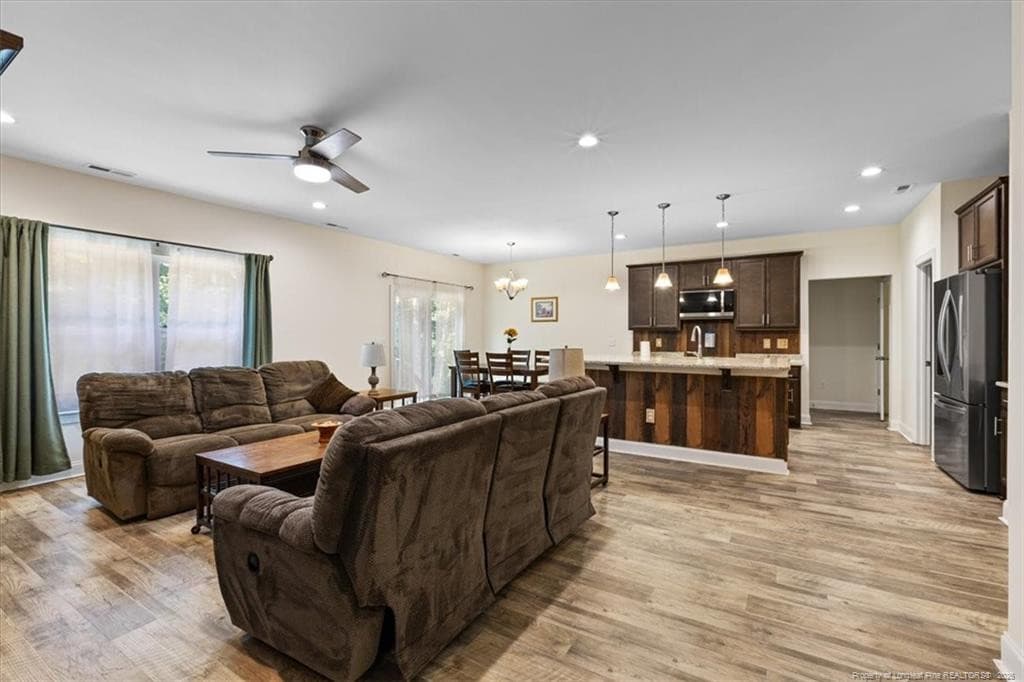 lots of light - 150 Horseshoe Hill Lane, Carthage, NC 28327