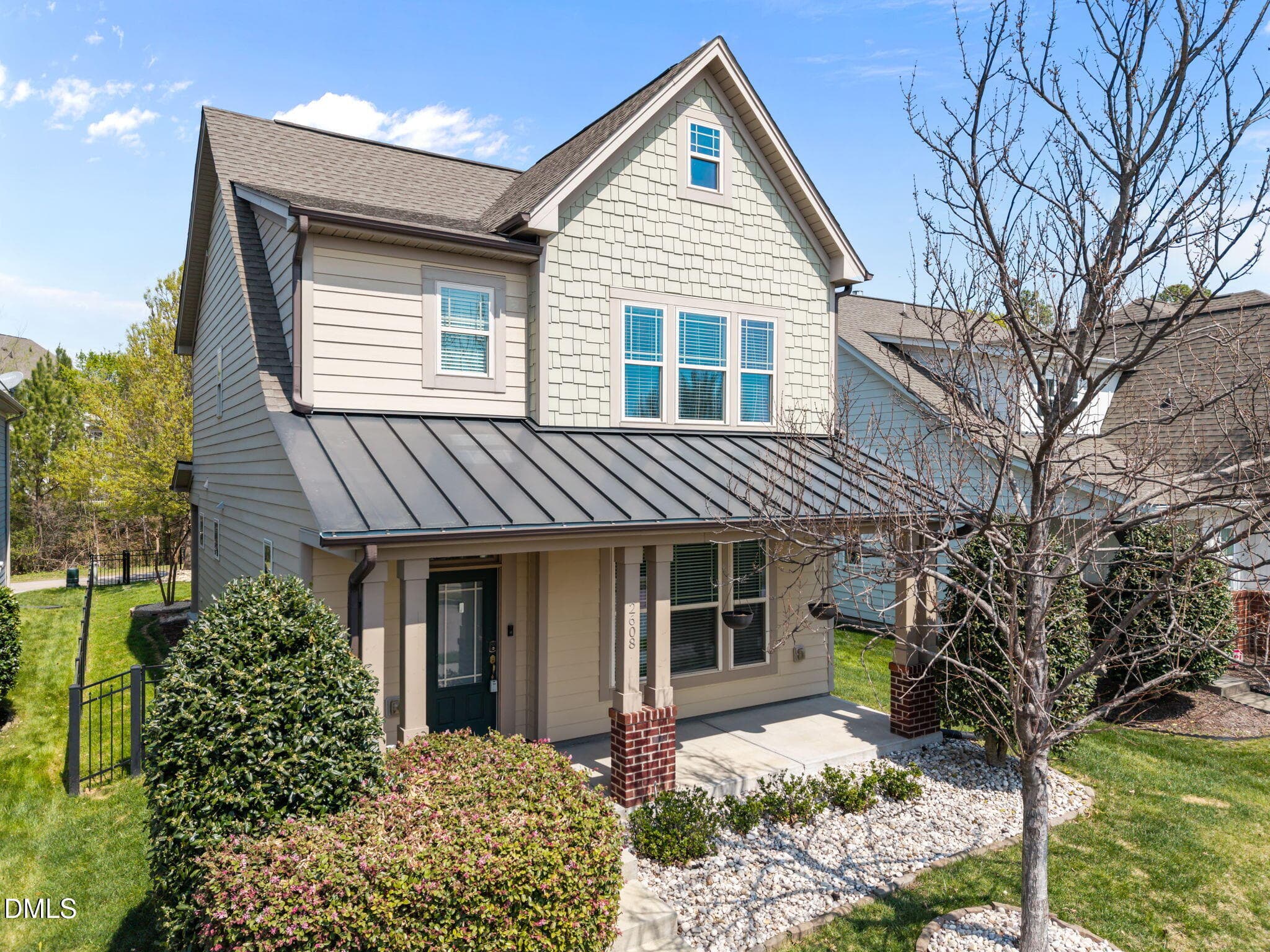 Front exterior - 2608 Historic Circle, Morrisville, NC 27560, Morrisville