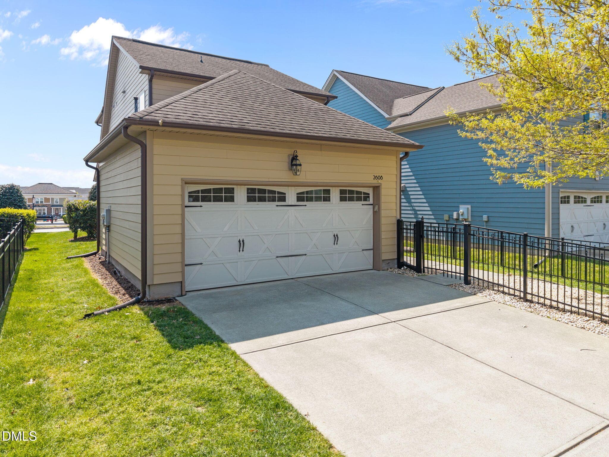 Exterior Garage view - 2608 Historic Circle, Morrisville, NC 27560, Morrisville