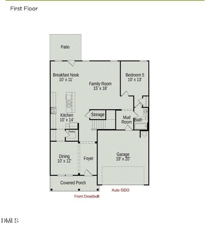 First Floor - 603 Hemlock Drive, Sanford, NC 27330