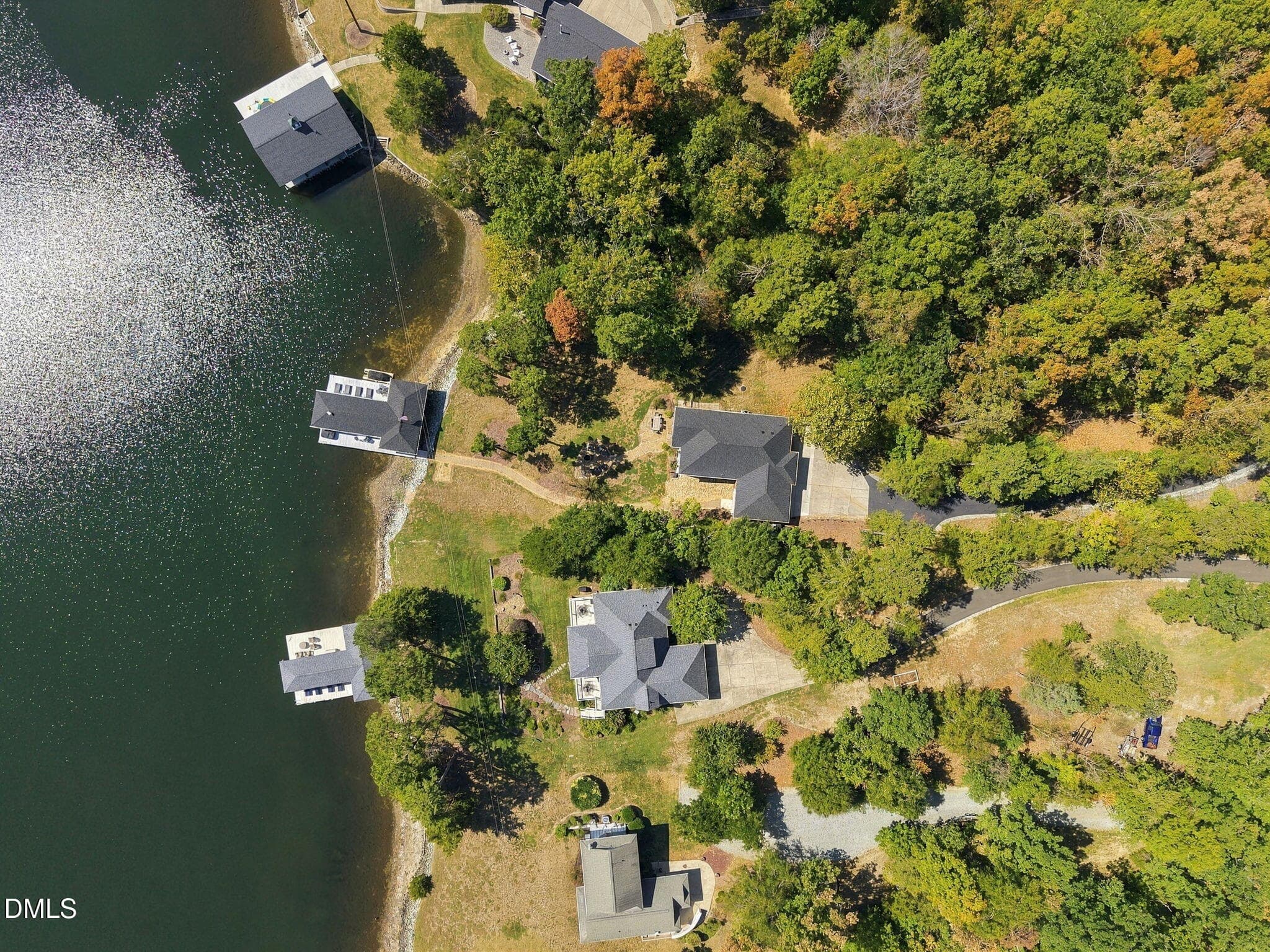 DRONE VIEW - 160 Crystal Bay Road, Semora, NC 27343, Semora