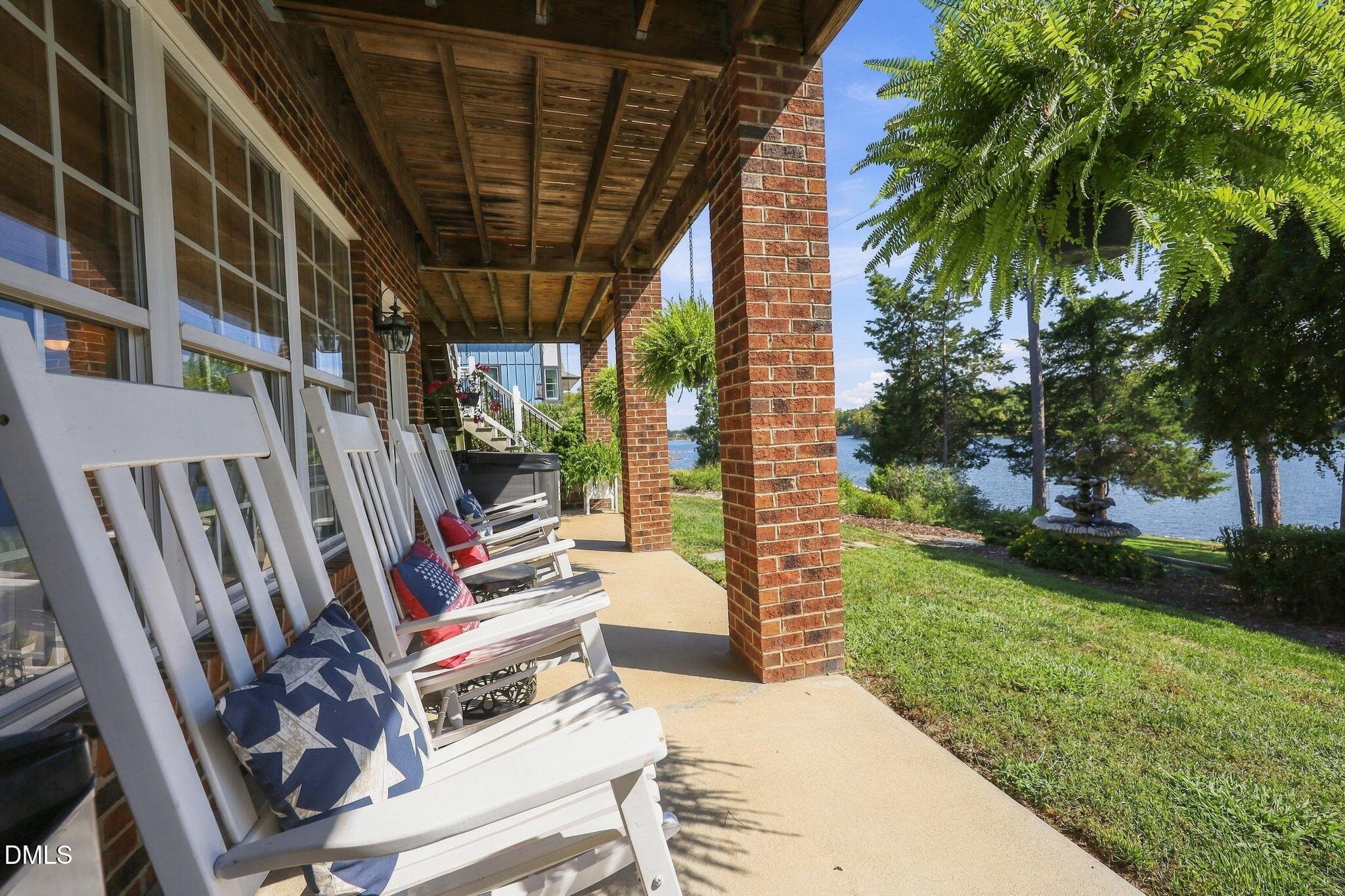 LOWER LEVEL VIEW - 160 Crystal Bay Road, Semora, NC 27343, Semora