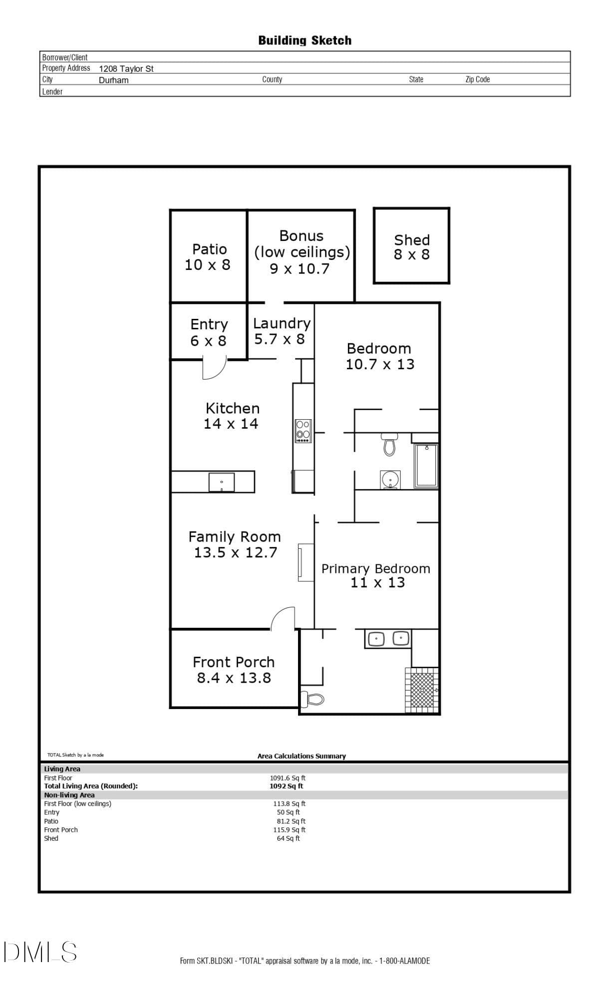 1208 Taylor Floor Plan_page-0001 - 1208 Taylor Street, Durham, NC 27701