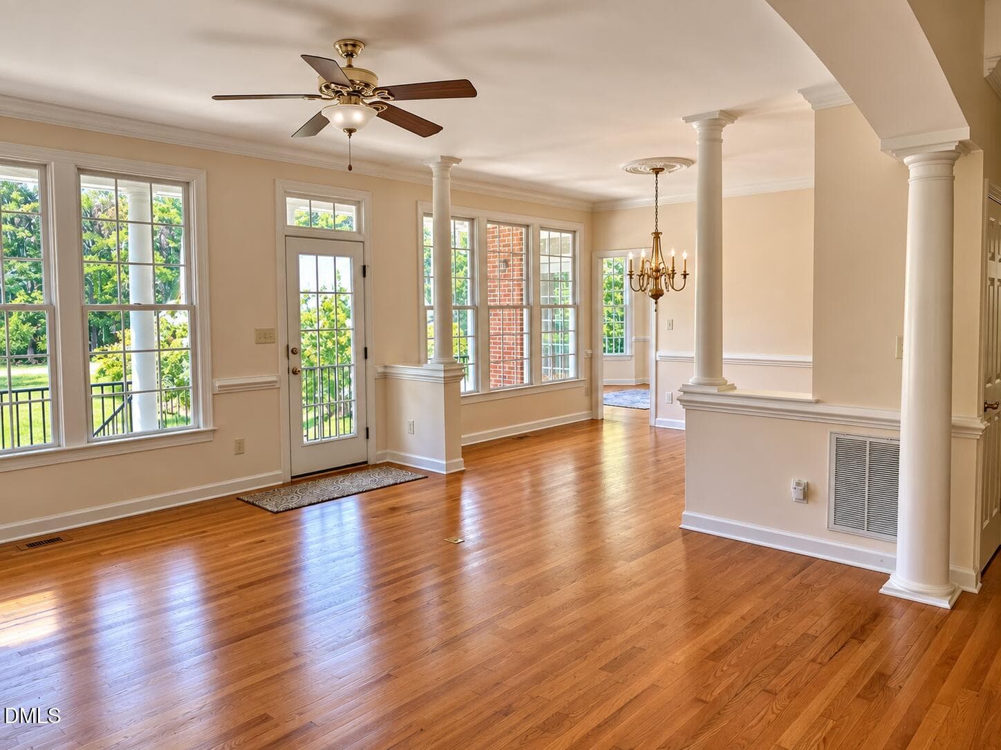 full wall of windows - 2769 Weaver Hill Drive, Apex, NC 27502, Apex