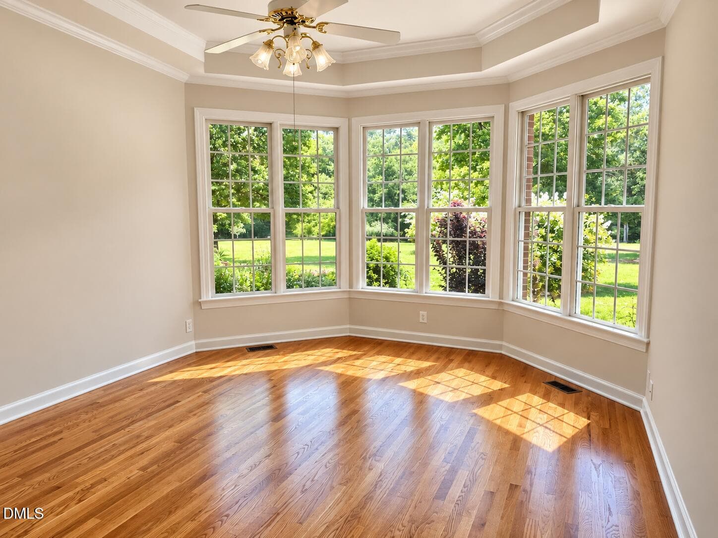 Primary looks out into the huge yard - 2769 Weaver Hill Drive, Apex, NC 27502, Apex